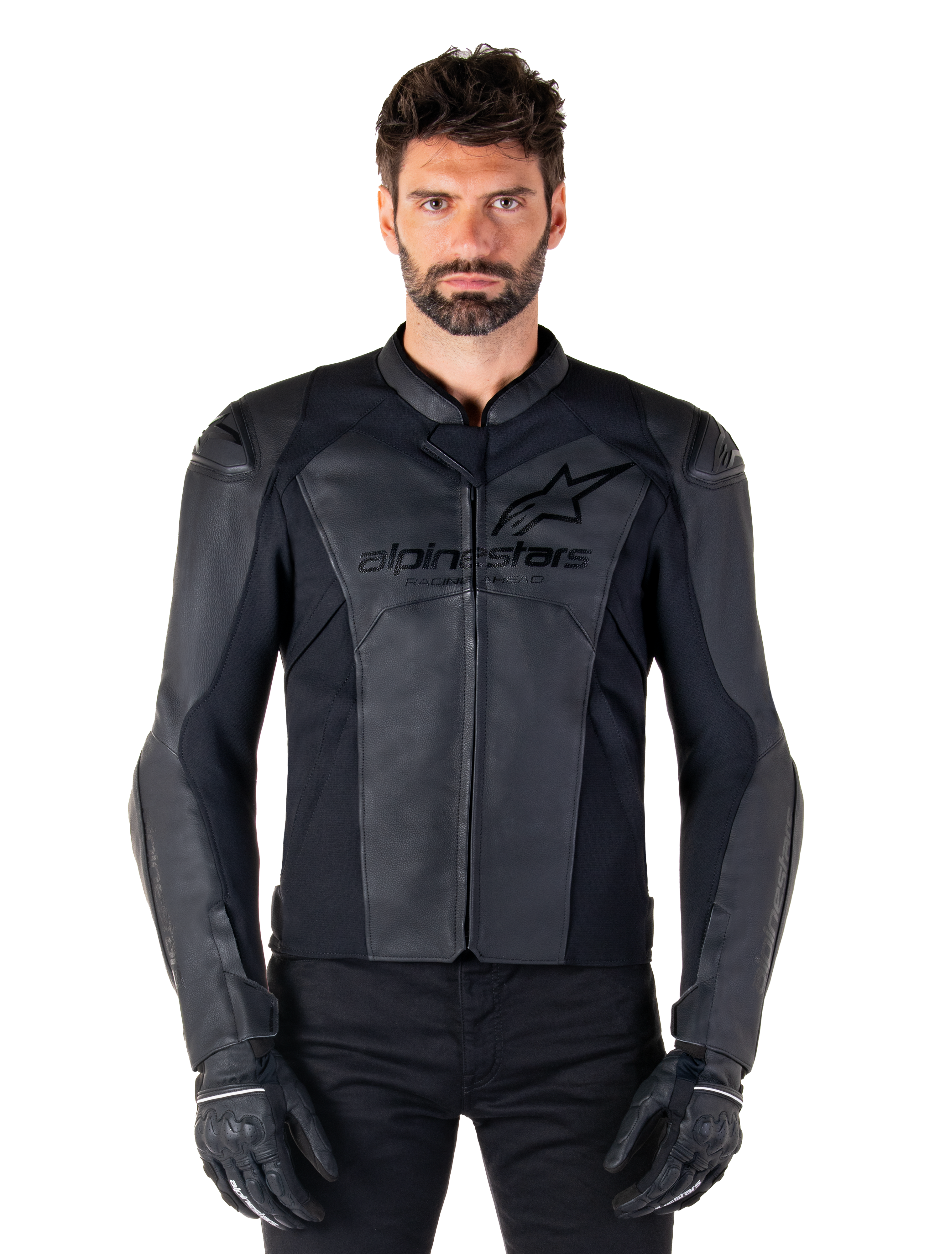 Sport leather jacket discount