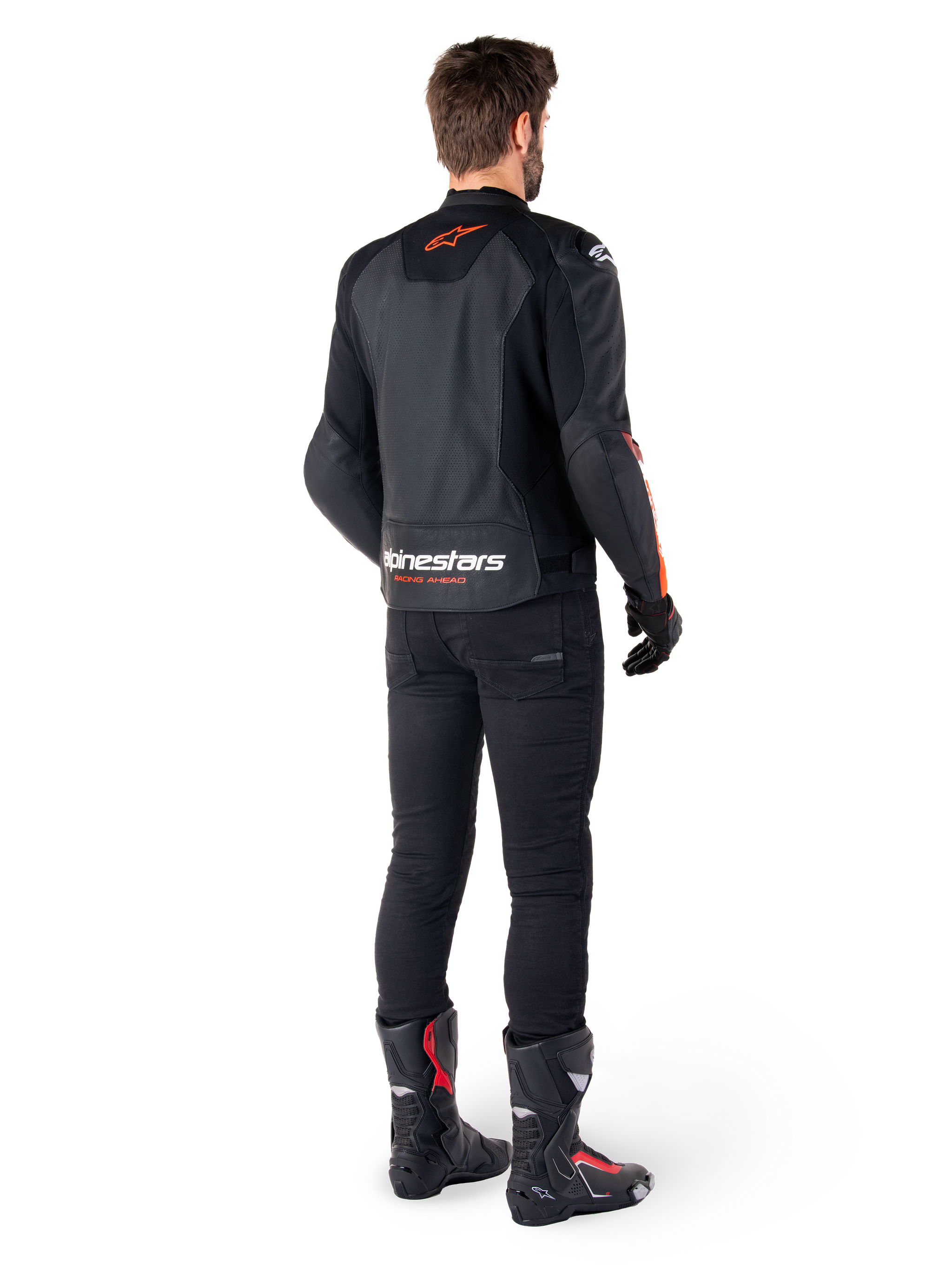 Faster V3 Airflow - Black Motorcycle Jacket | Alpinestars® Faster V3 Airflow - Black Motorcycle Jacket | Alpinestars®