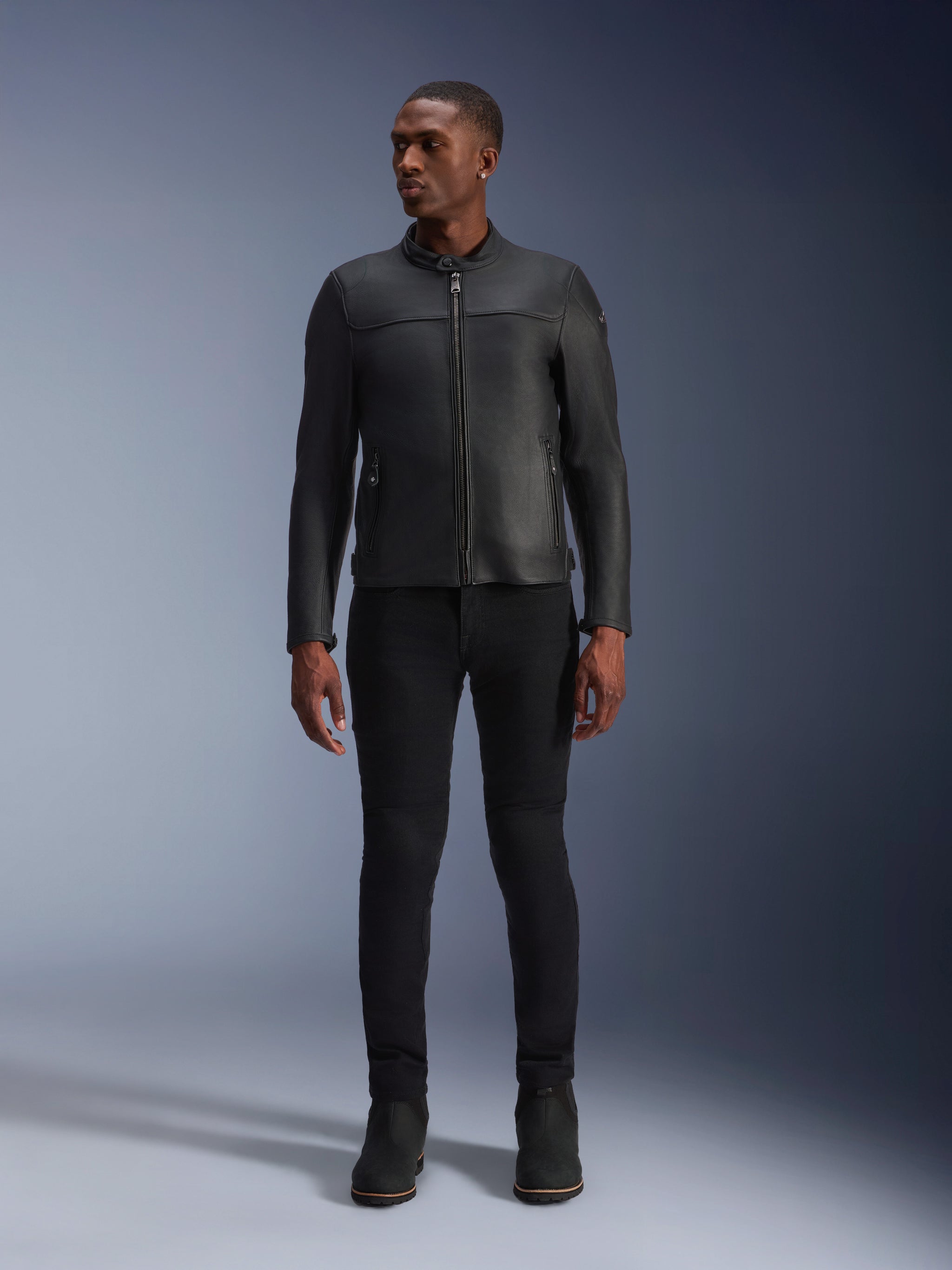 Blacktrack Leather Jacket