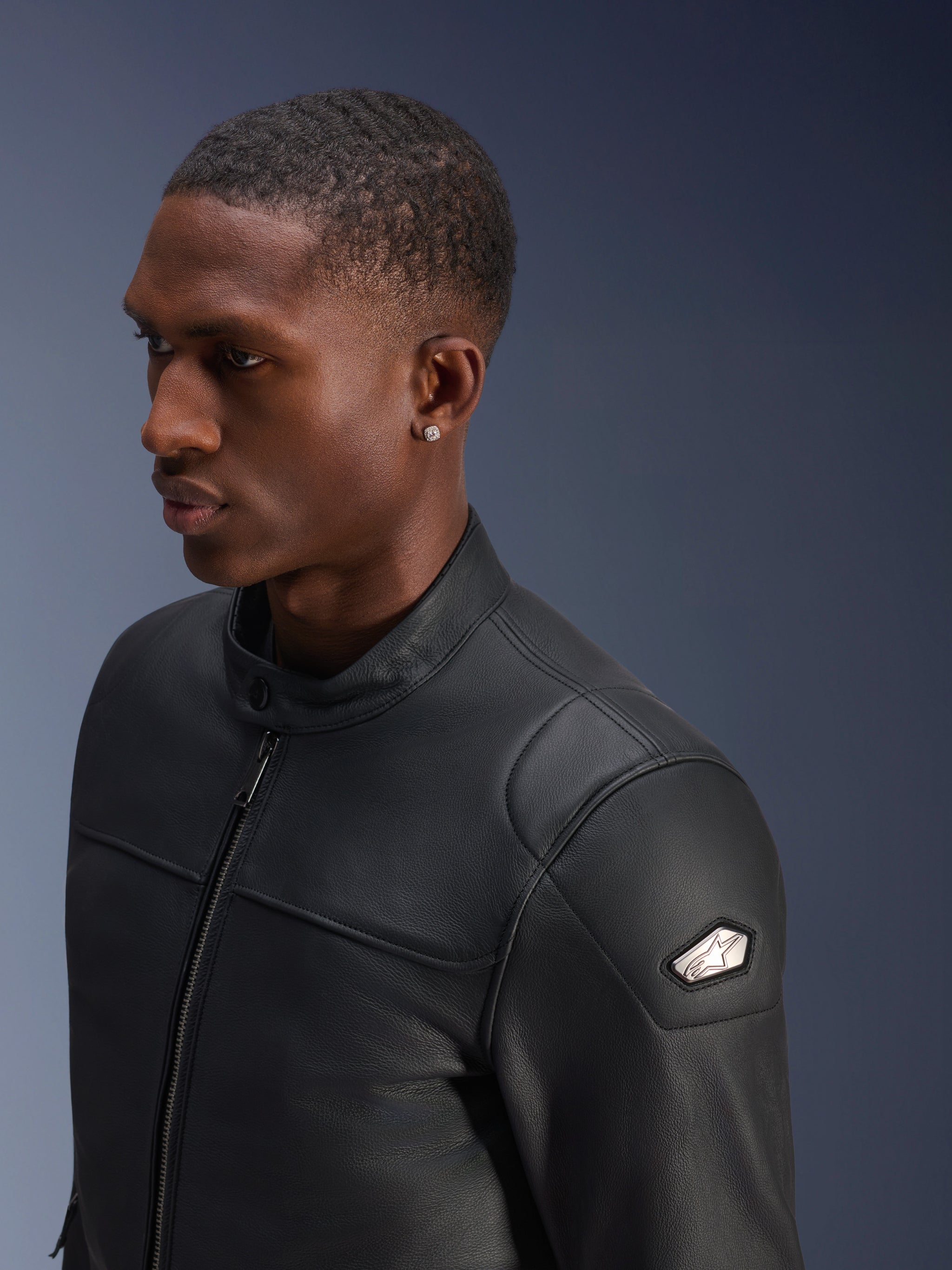 Blacktrack Leather Jacket BLACK CONTEMPORARY Jackets