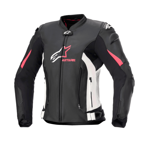 Women Stella GP Plus V4 Leather Jacket Alpinestars