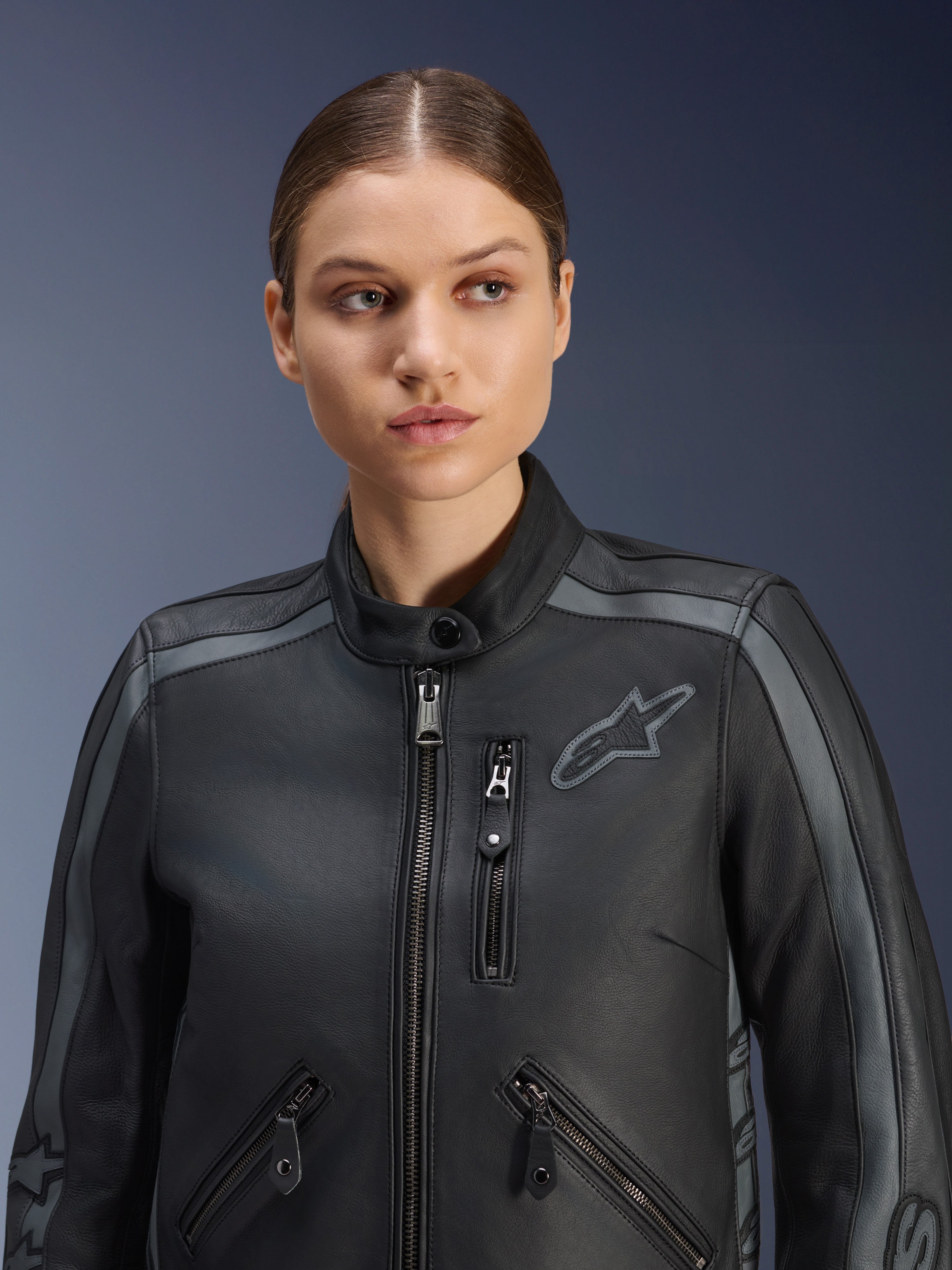 Stella Dyno - Black Motorcycle Jacket | Alpinestars®
