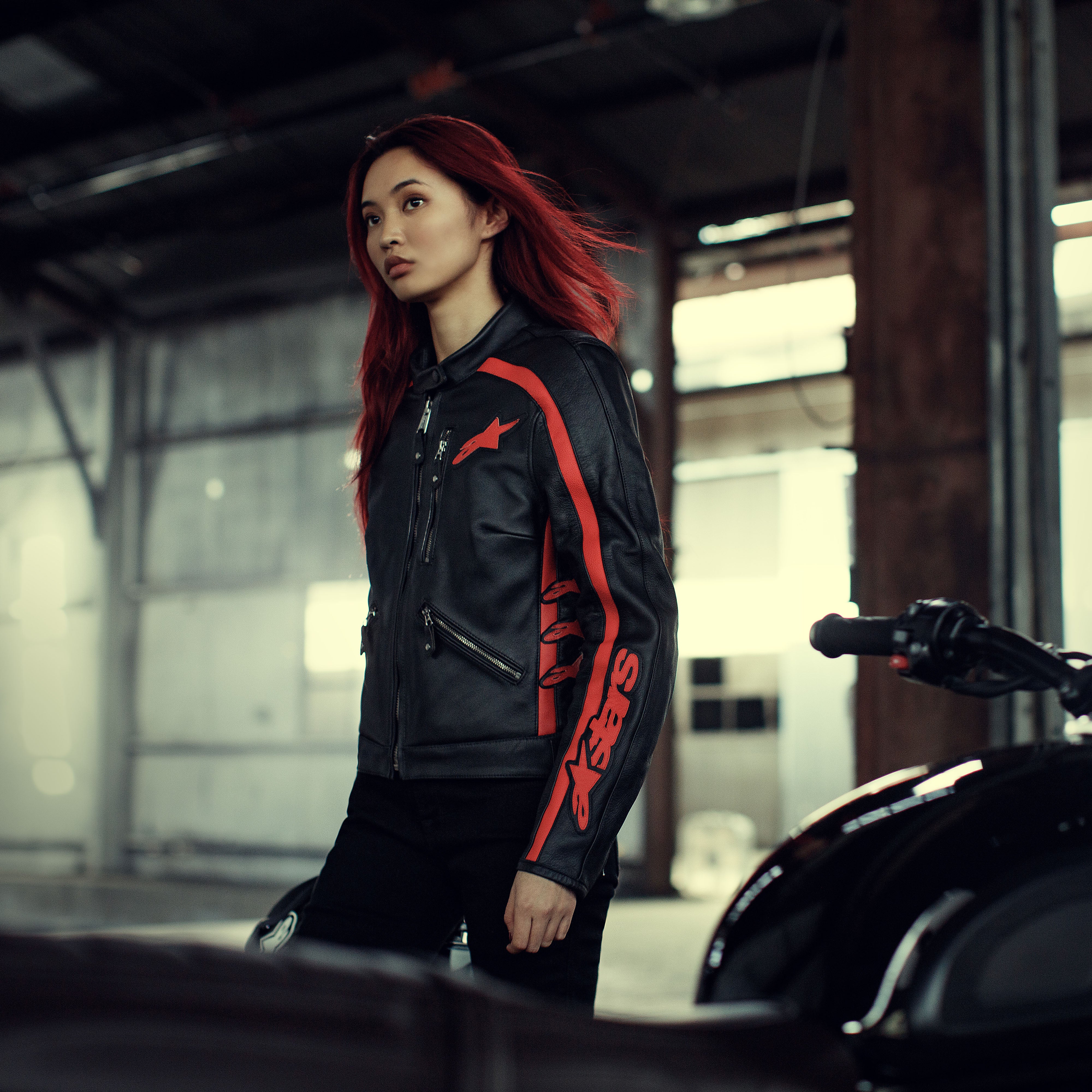 Stella Dyno Leather Jacket | Alpinestars® Official Site