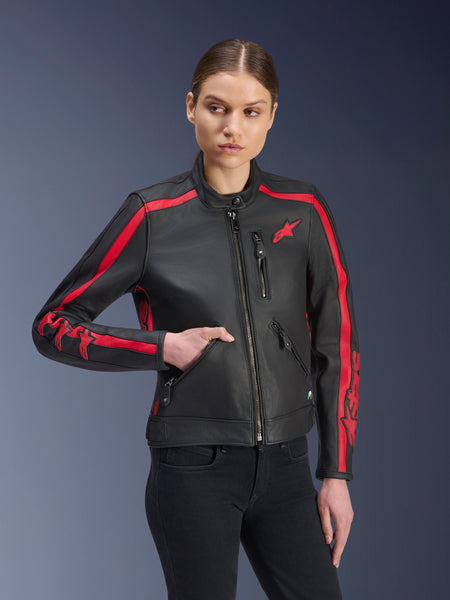 チ*ー様 新品 Alpinestars Stella 　レザー　半額 Alpinestars Stella Missile V2 Women's One-Piece Tech Air