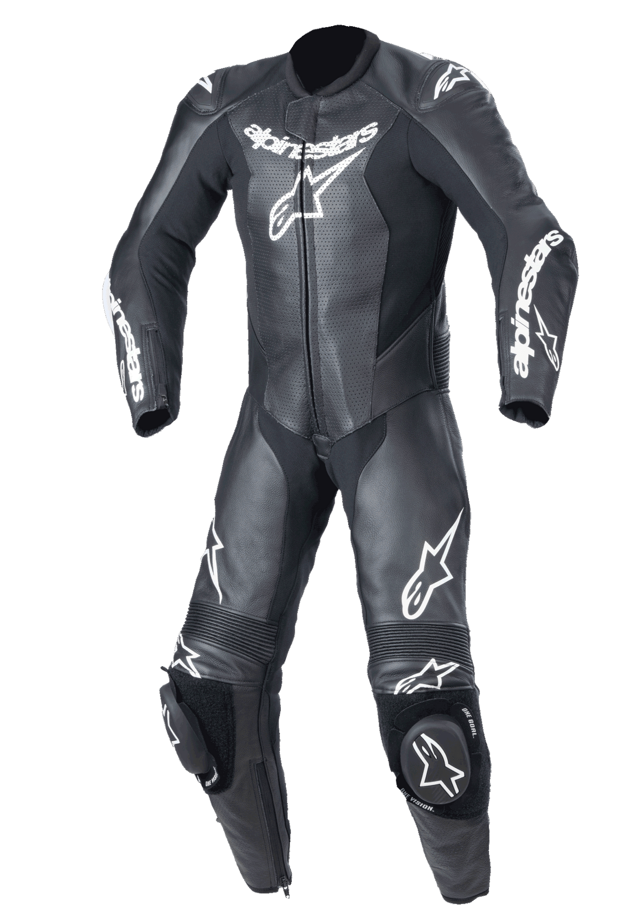 Youth GP Plus V2 1-Piece - Black Motorcycle Suit | Alpinestars® Youth GP Plus V2 1-Piece - Black Motorcycle Suit | Alpinestars®