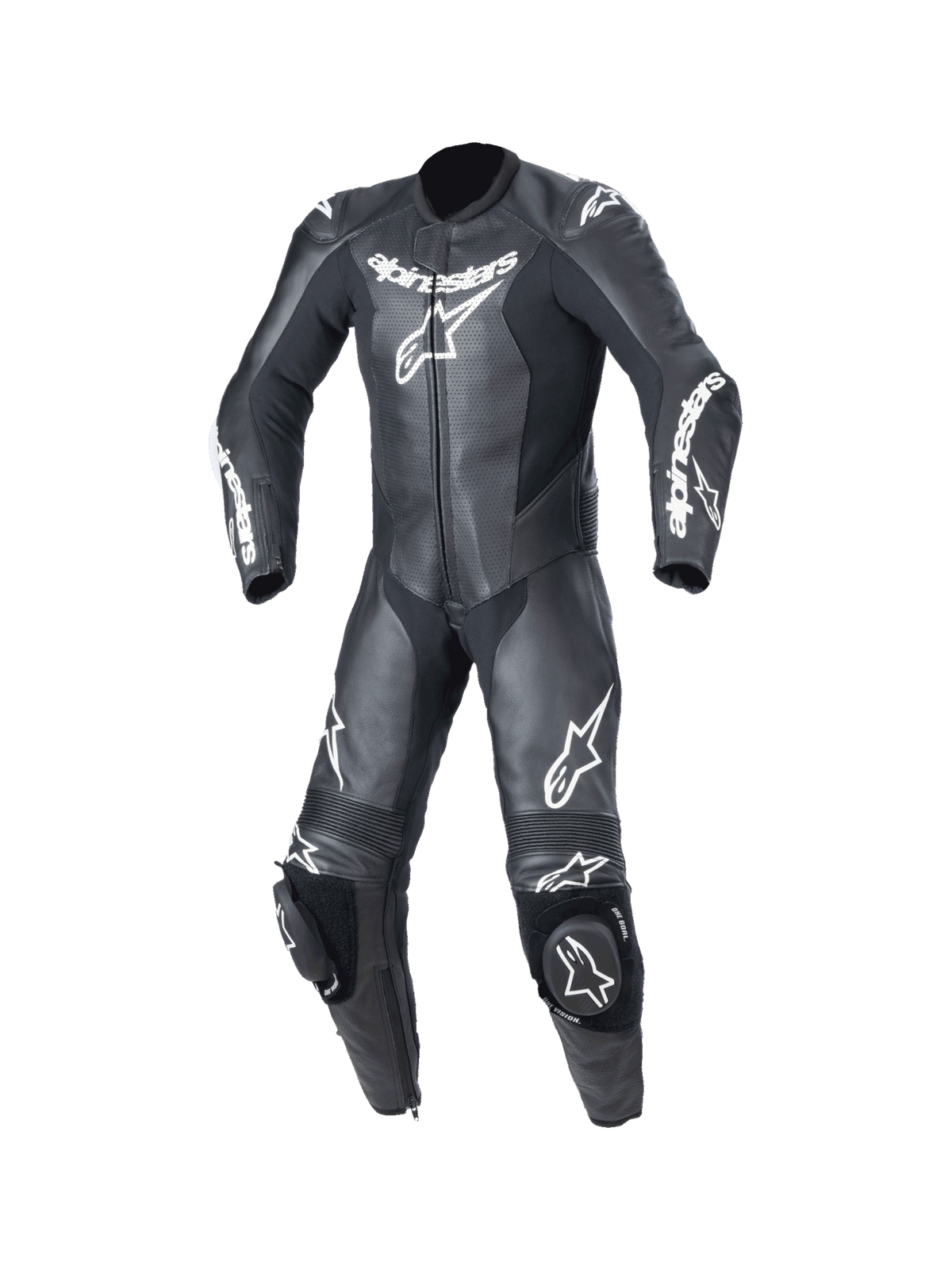 Youth GP Plus V2 1-Piece - Black Motorcycle Suit | Alpinestars® Youth GP Plus V2 1-Piece - Black Motorcycle Suit | Alpinestars®