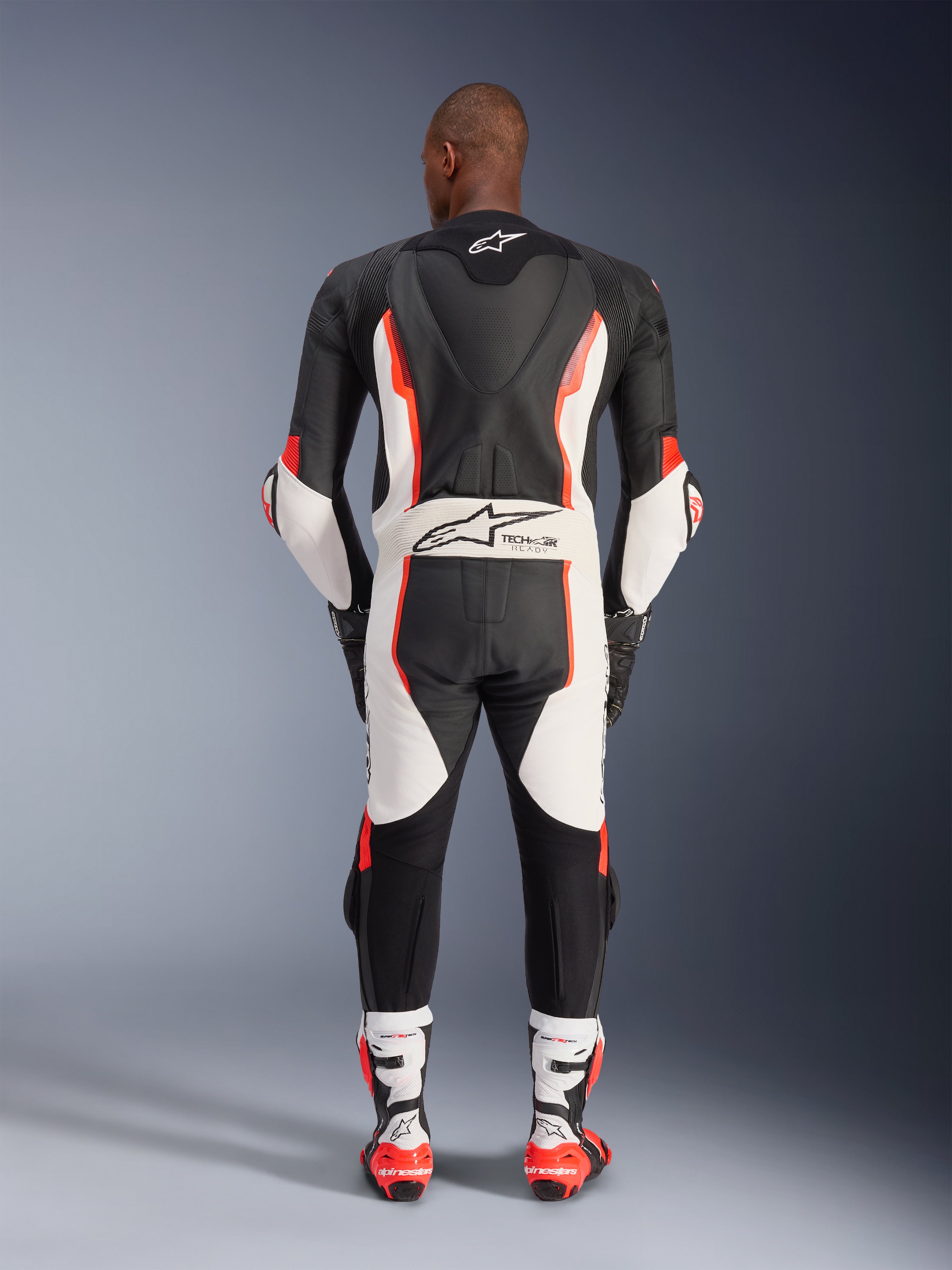Missile V2 1-Piece - Black Motorcycle Suit | Alpinestars®