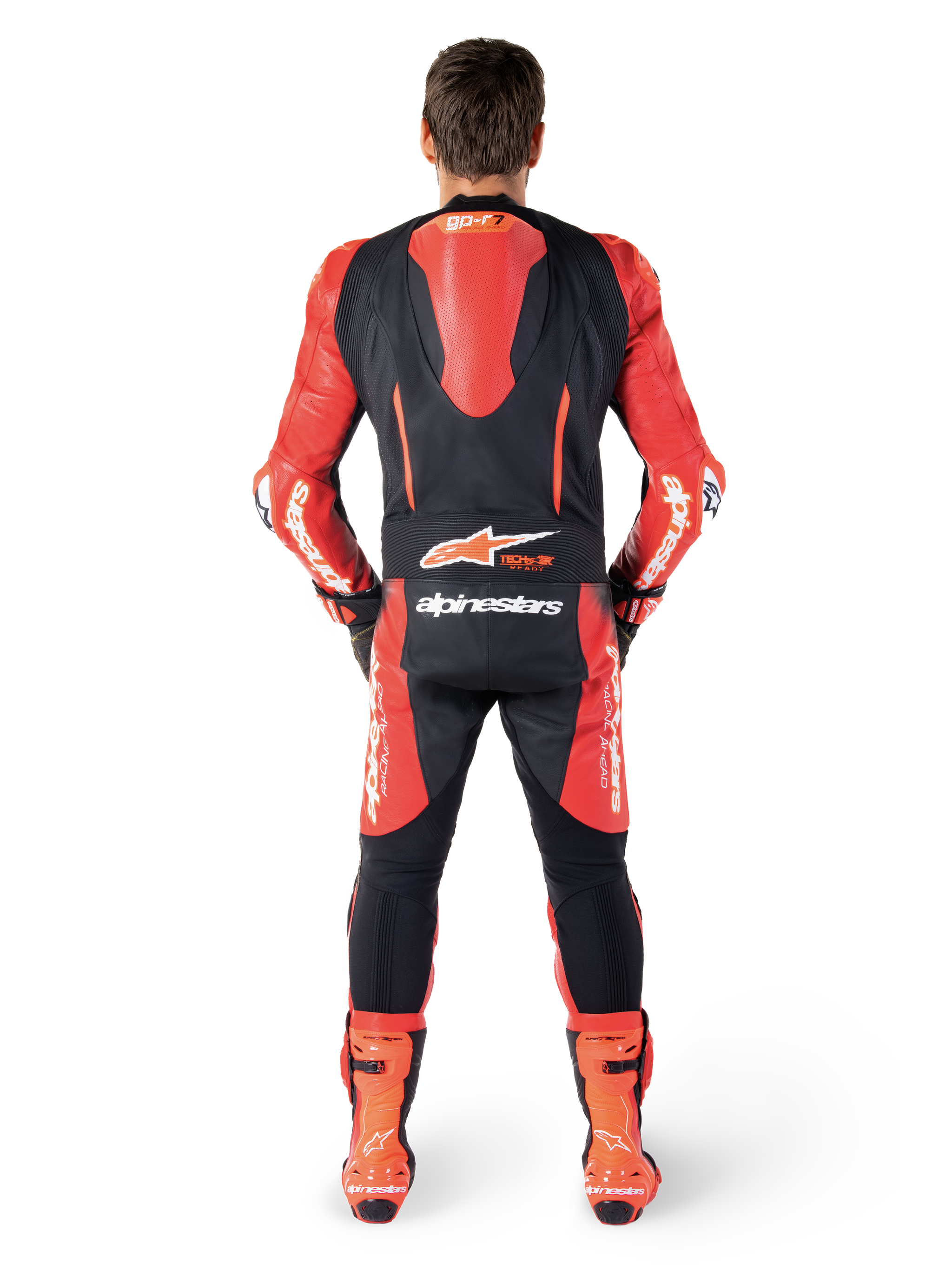 Ricaro R7 Suits GP-R7 One Piece - Black Motorcycle Suit | Alpinestars®