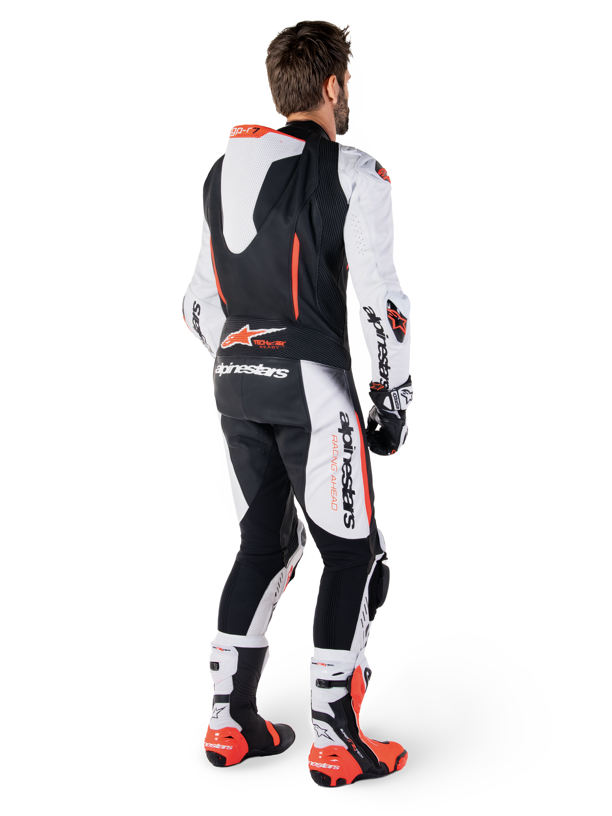 GP-R7 One Piece - White Motorcycle Suit | Alpinestars® GP-R7 One Piece - White Motorcycle Suit | Alpinestars®