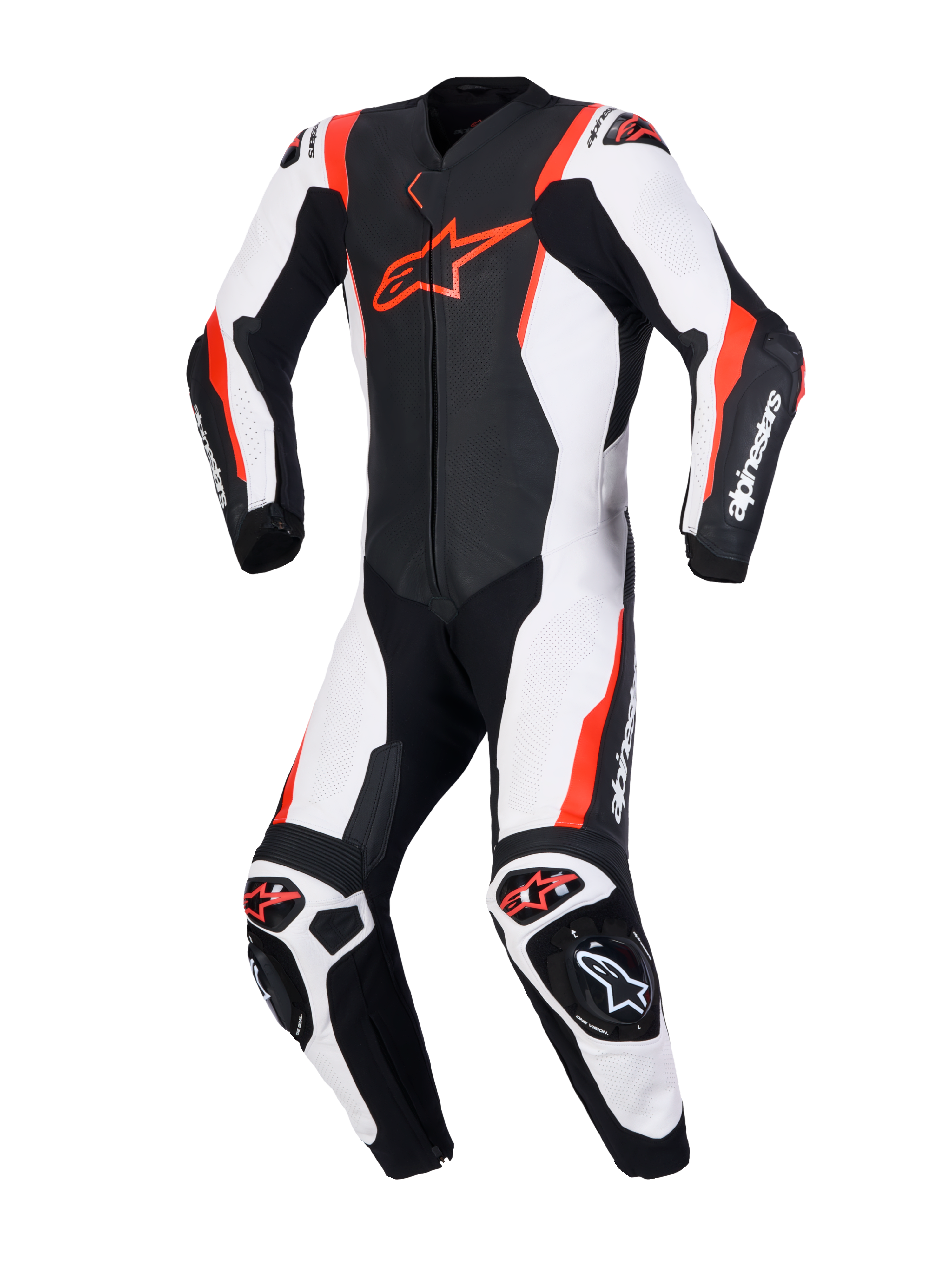 Missile V3 Leather - Black Motorcycle Suit | Alpinestars® Missile V3 Leather - Black Motorcycle Suit | Alpinestars®