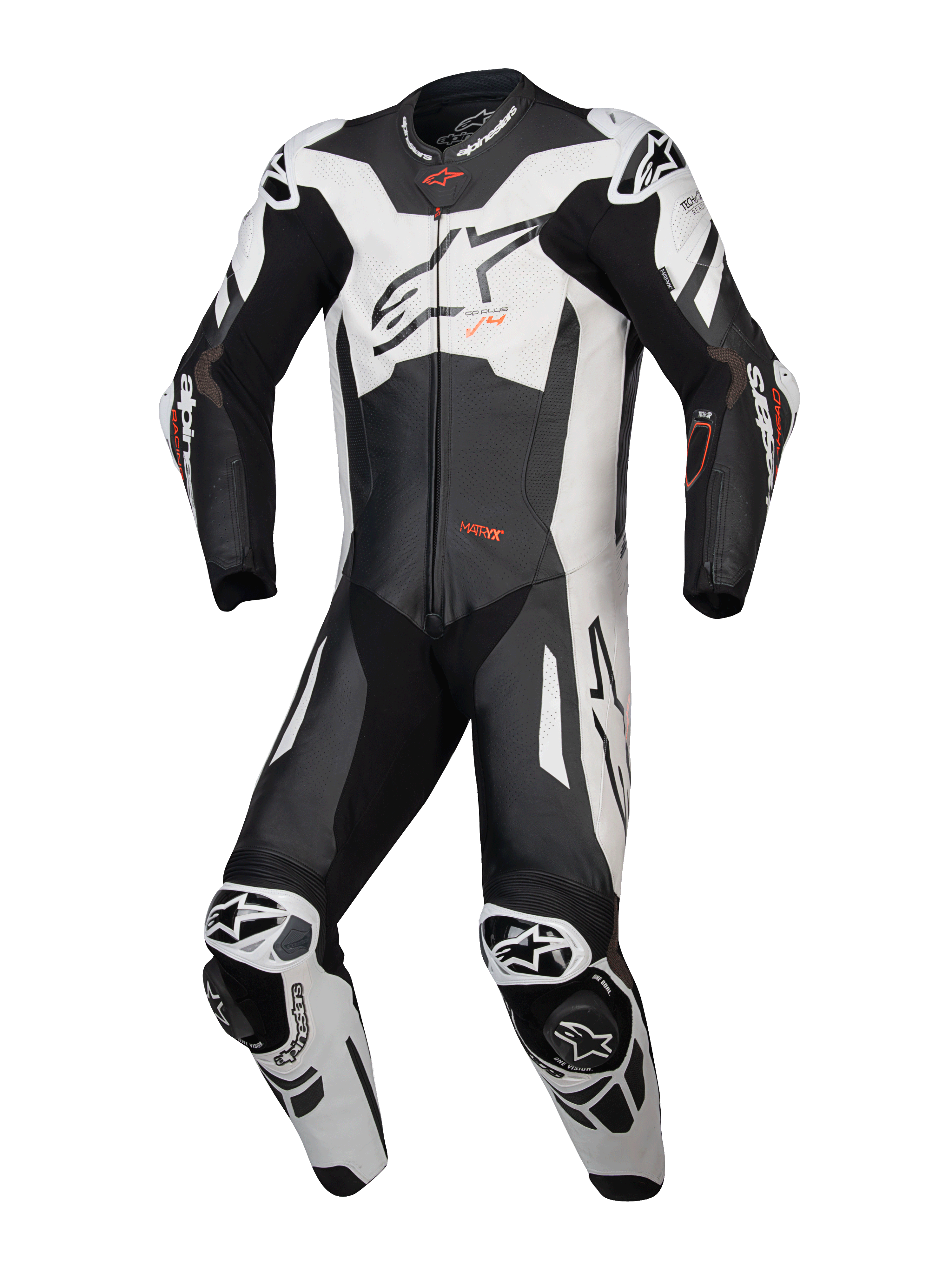GP Plus V4 Sprint - Black Motorcycle Suit | Alpinestars®