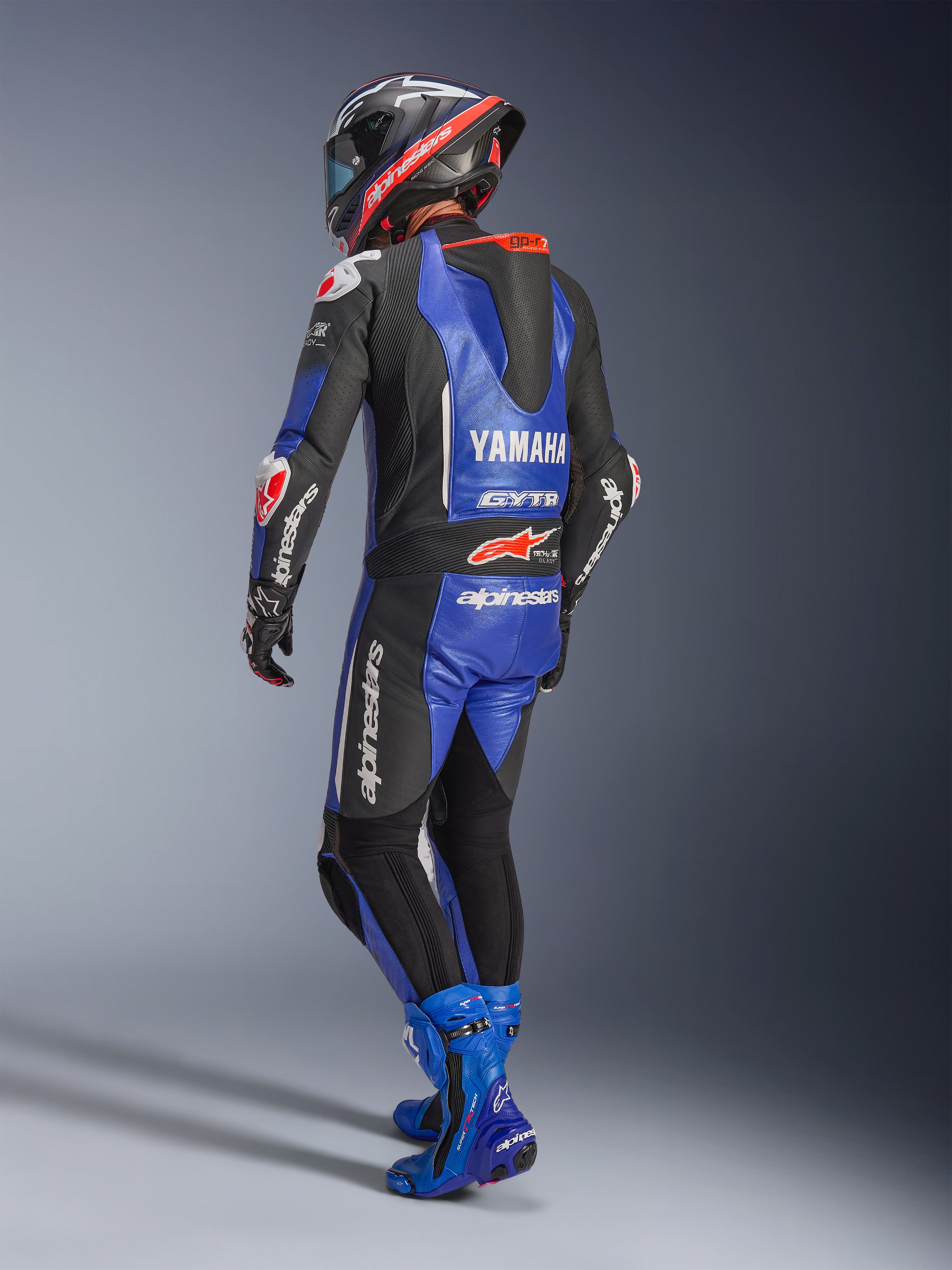 Yamaha GP-R7 - Blue Motorcycle Suit | Alpinestars®