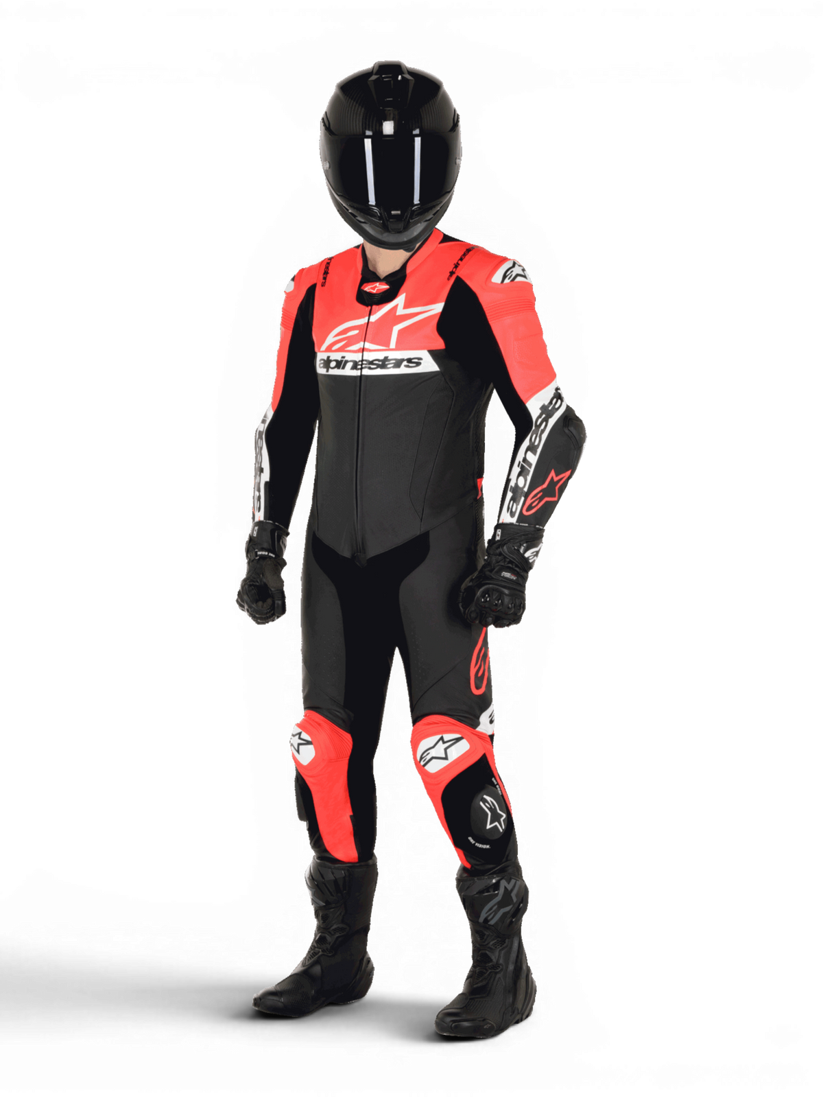 Missile V2 Ward - Black Motorcycle Suit | Alpinestars®