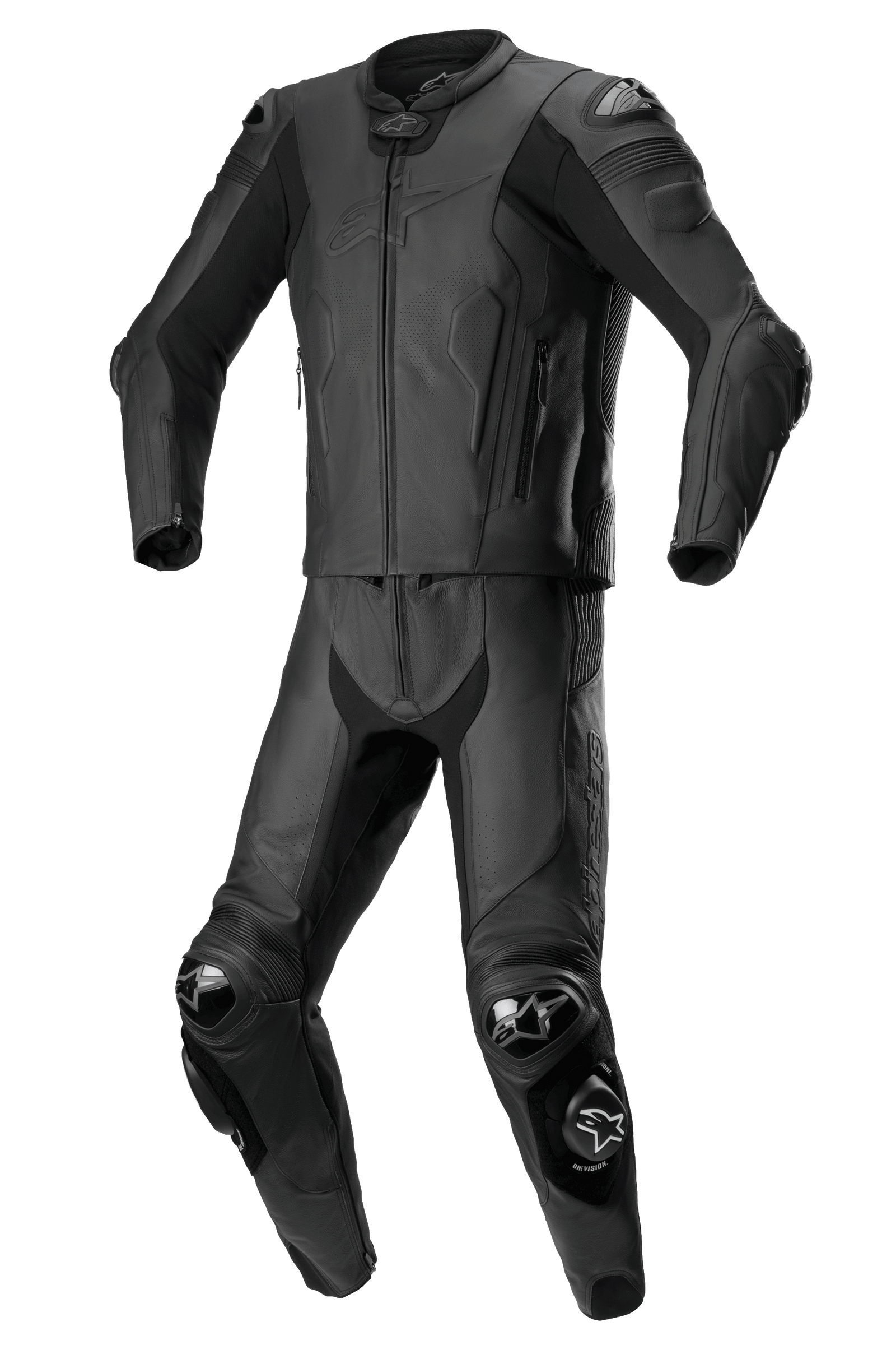 Missile V2 2-Piece - Black Motorcycle Suit | Alpinestars® Missile V2 2-Piece - Black Motorcycle Suit | Alpinestars®