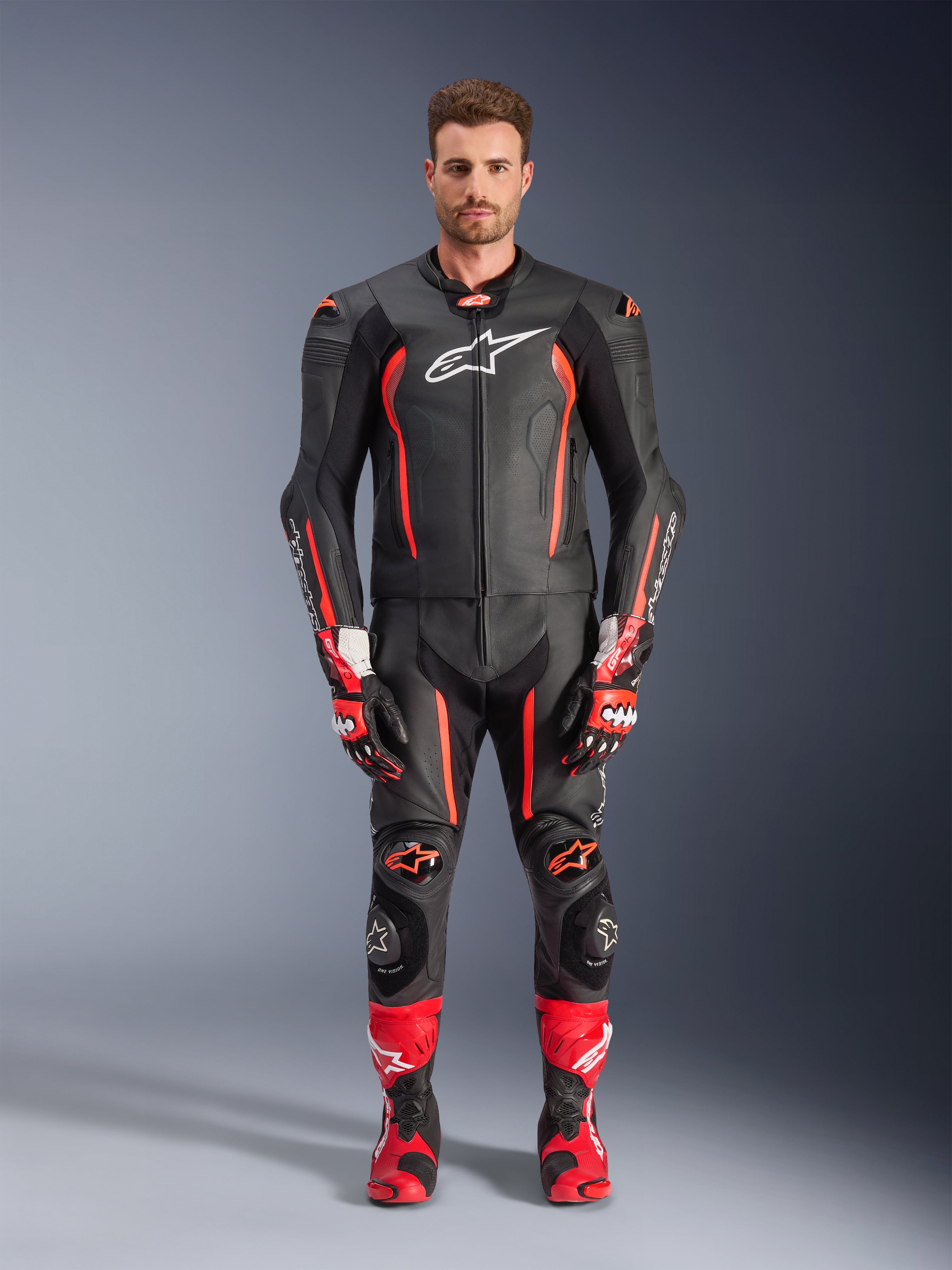 【24時間限定】Alpinestars MISSILE V2 2Peace 52 Missile V2 2-Piece - Black Motorcycle Suit | Alpinestars®
