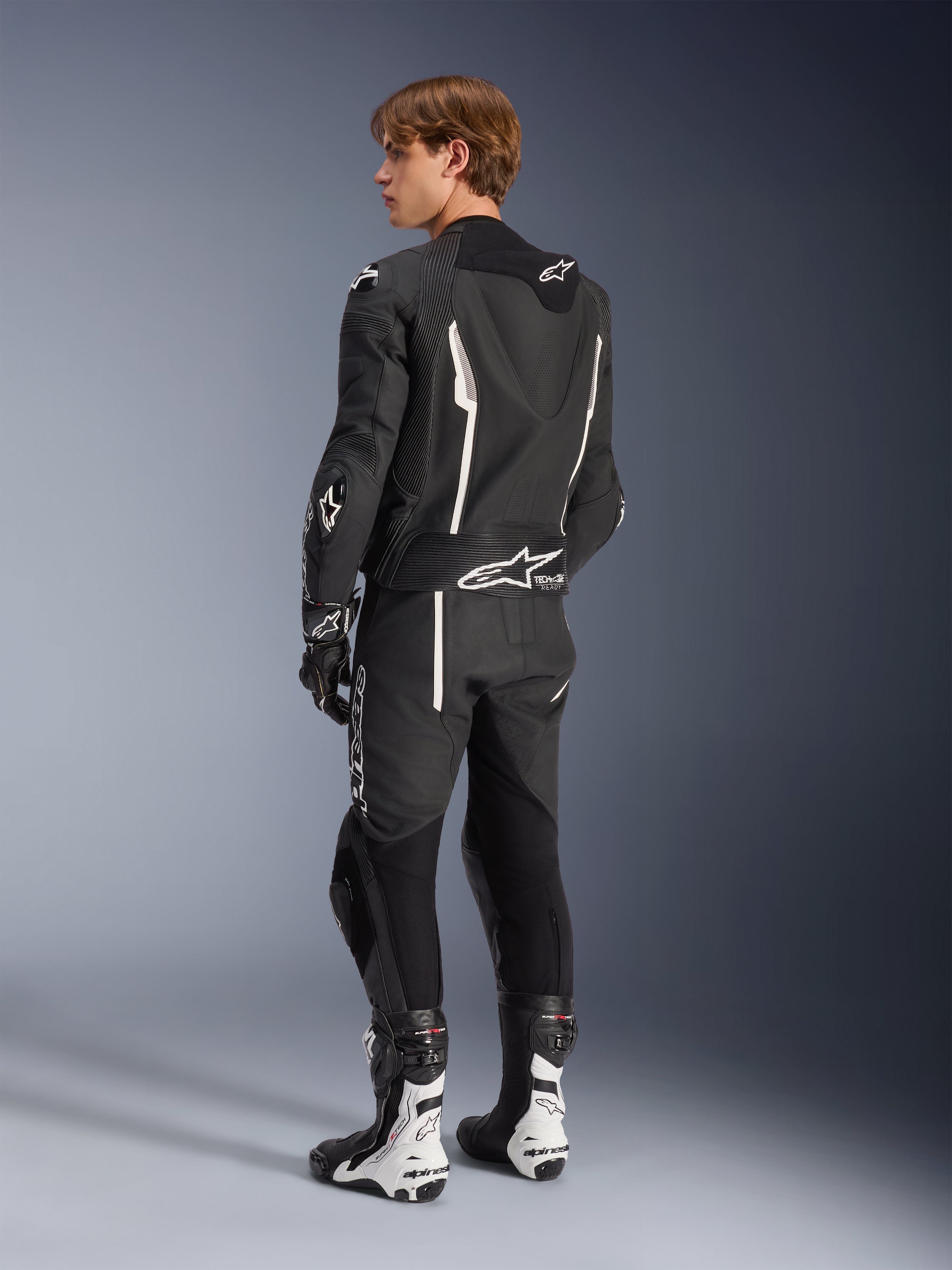 Missile V2 2-Piece - Black Motorcycle Suit | Alpinestars®