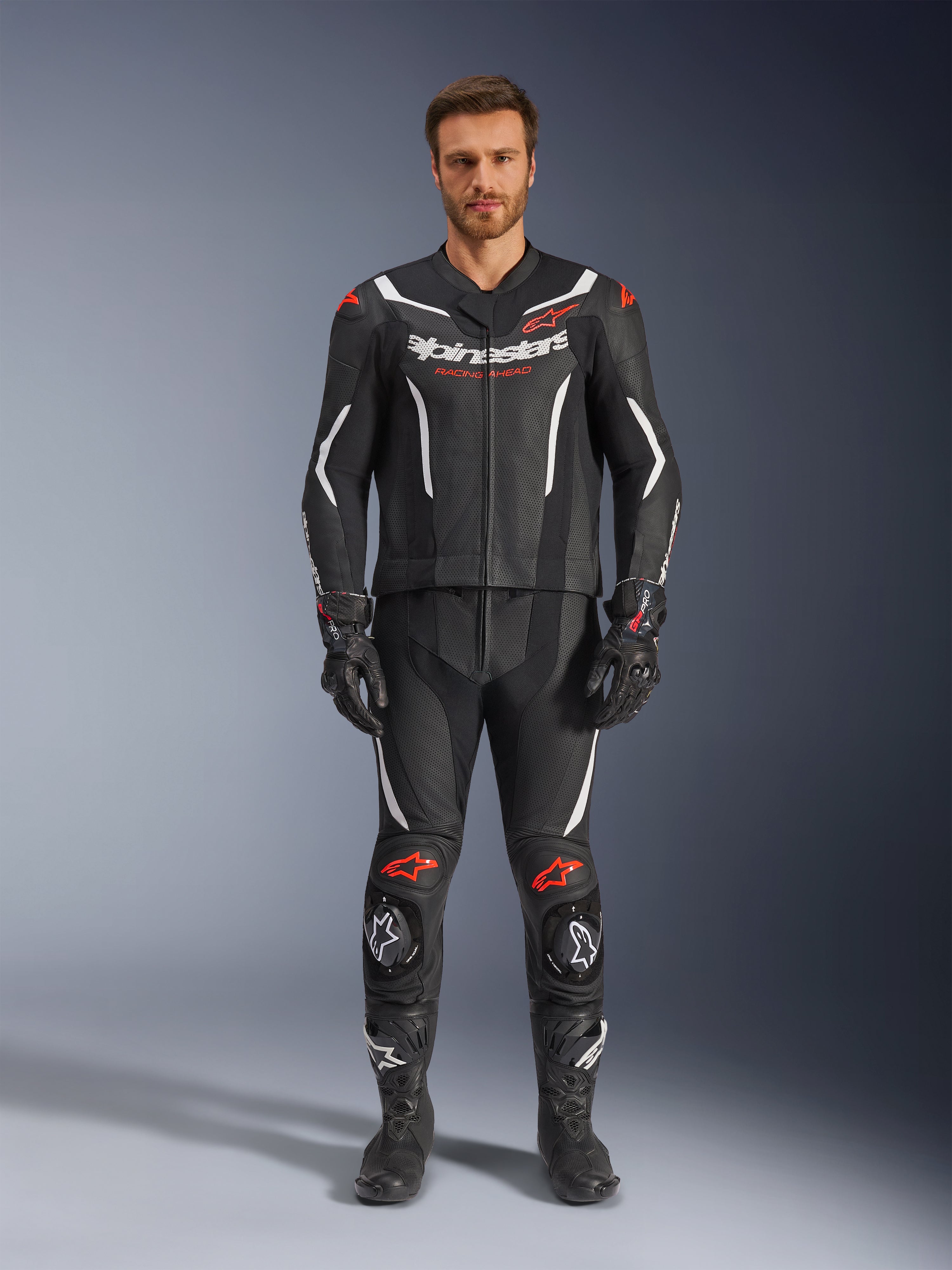 T-Dyno Water Resistant - Black Motorcycle Jacket | Alpinestars®
