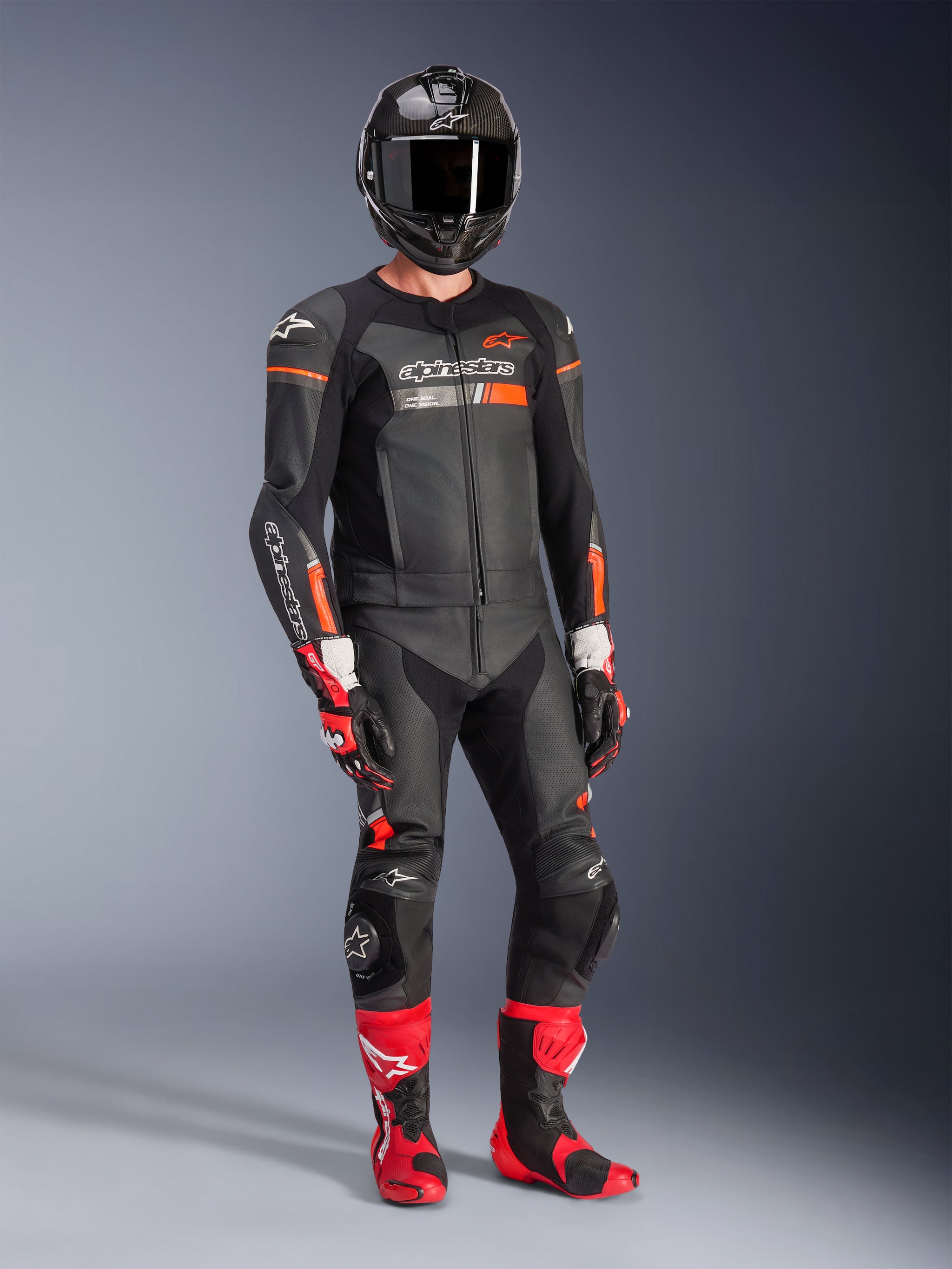 GP Force Chaser Two Pieces Leather Suit