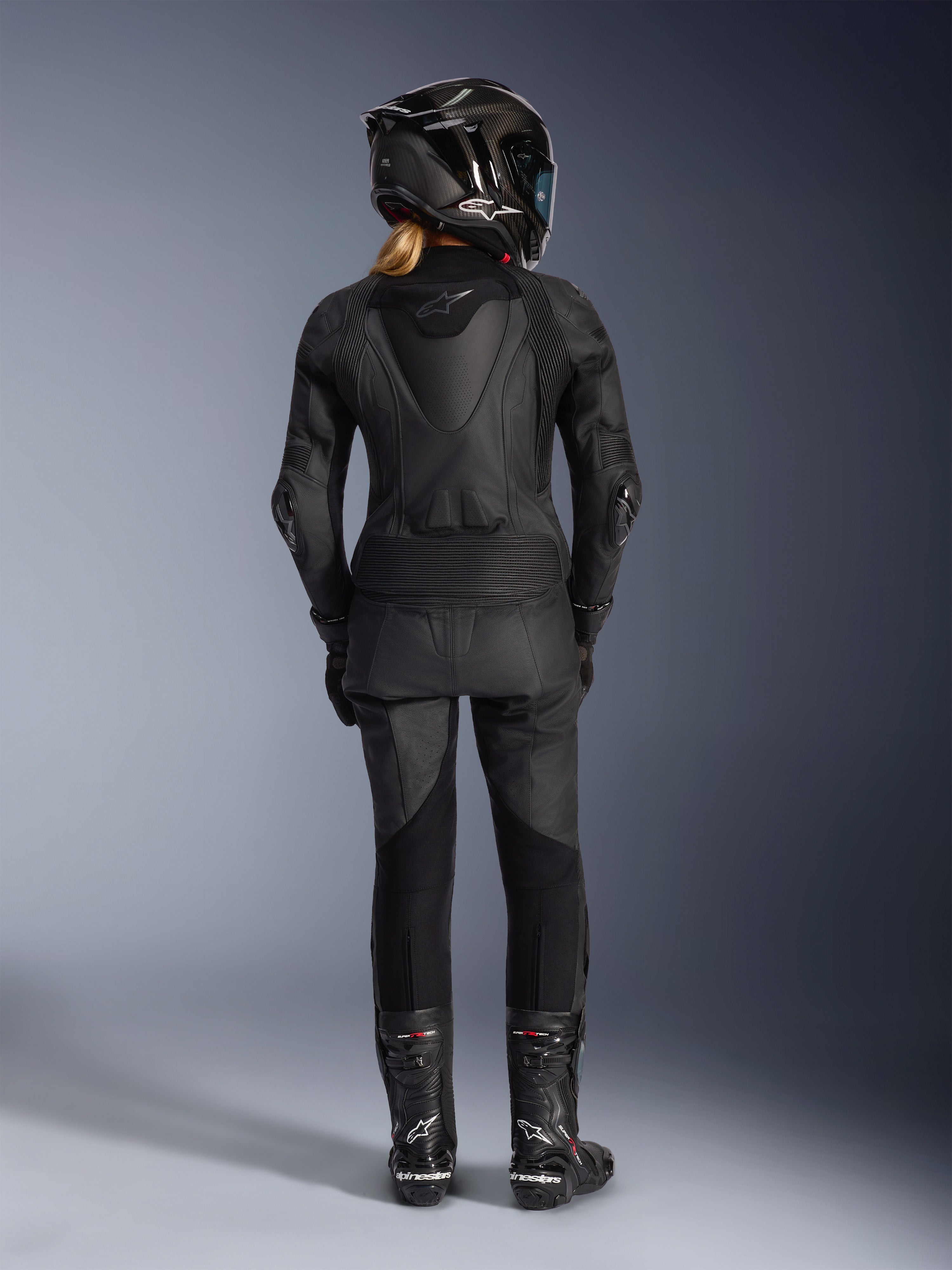 Stella Missile V2 2-Piece - Black Motorcycle Suit | Alpinestars®