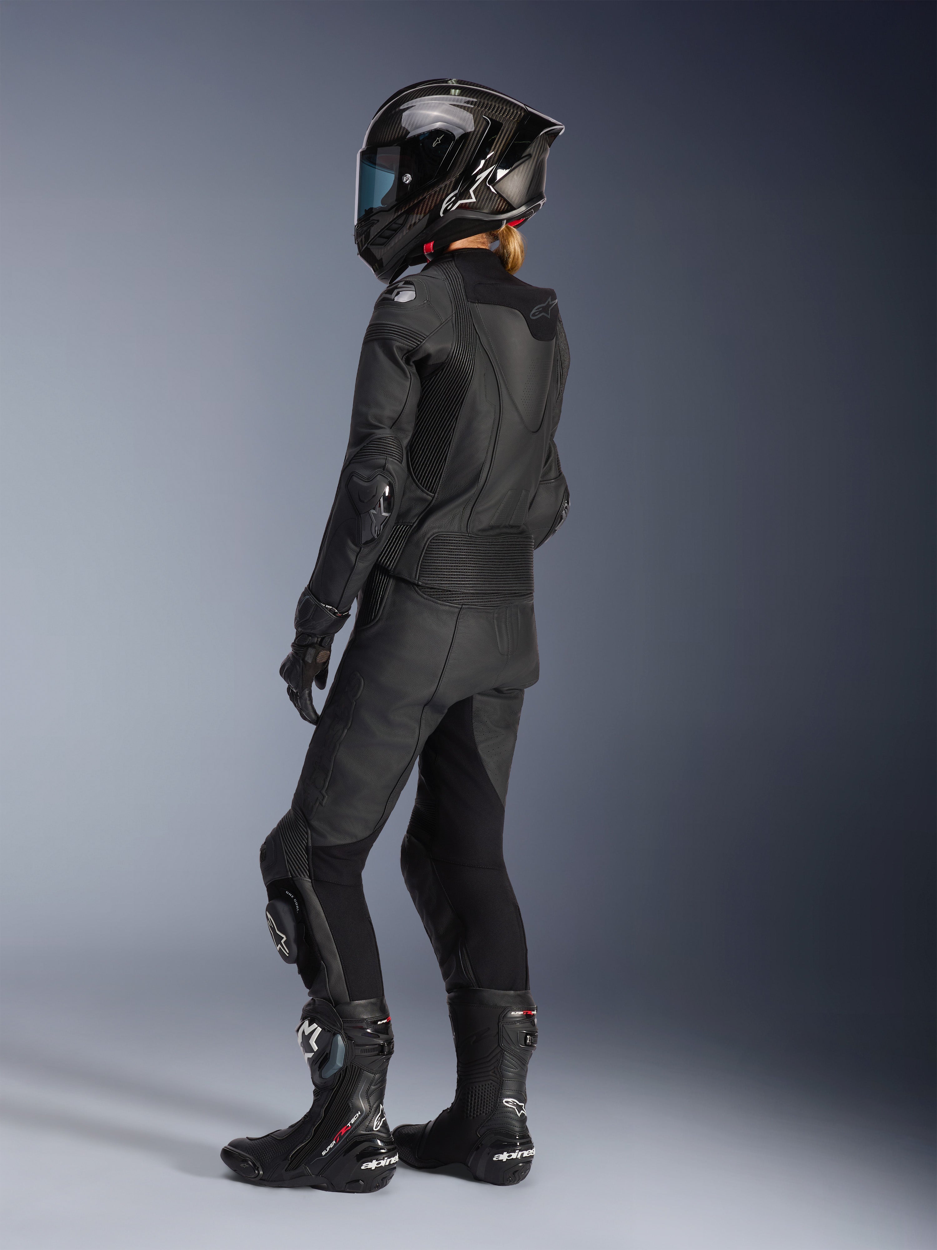Stella Missile V2 2-Piece - Black Motorcycle Suit | Alpinestars®