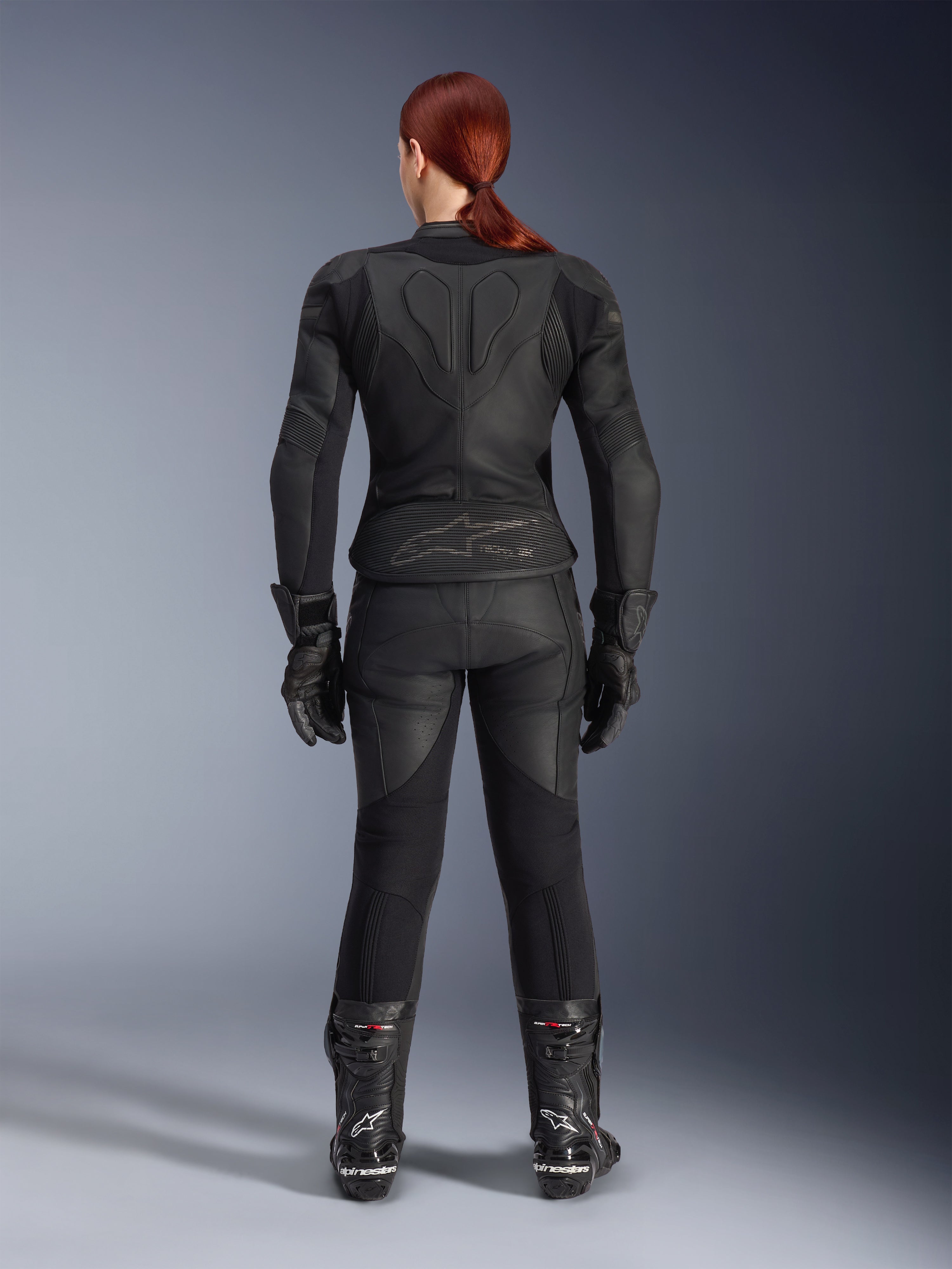 Stella GP Plus 2-Piece - Black Motorcycle Suit | Alpinestars®