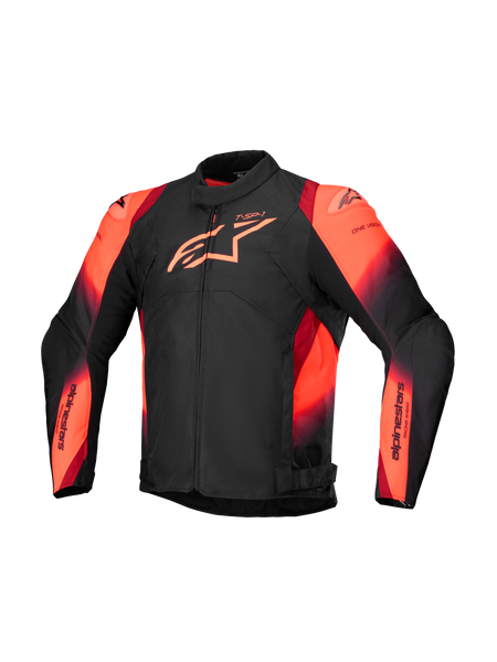 T-SP 1 V2 Waterproof - Red Motorcycle Jacket | Alpinestars®