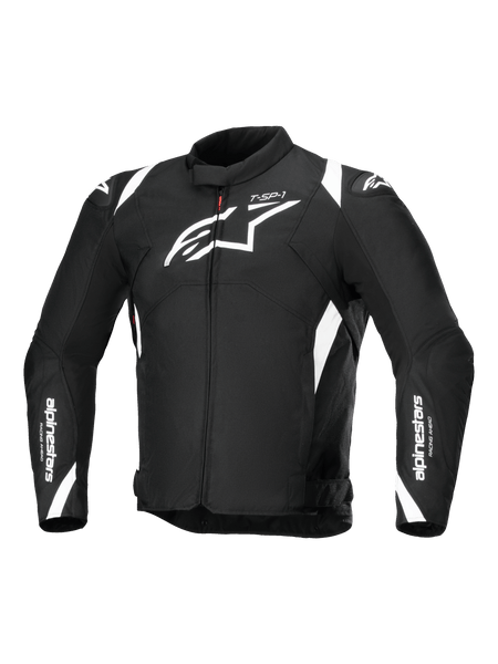 T-SP 1 V2 Waterproof Jacket - BLACK RACING/SPORT Textile Jackets 
