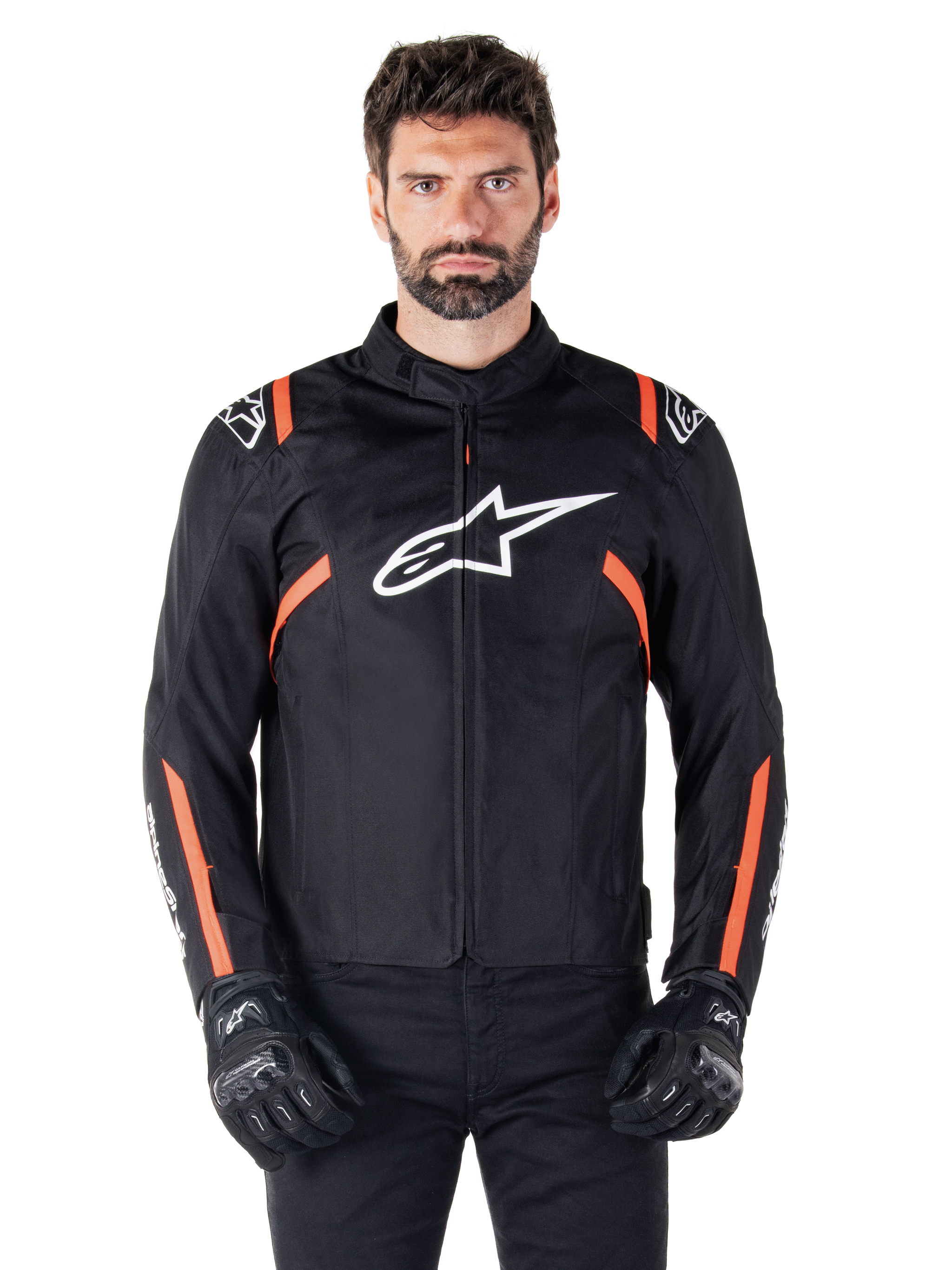 T-SPS V2 Waterproof - Black Motorcycle Jacket | Alpinestars® T-SPS V2 Waterproof - Black Motorcycle Jacket | Alpinestars®