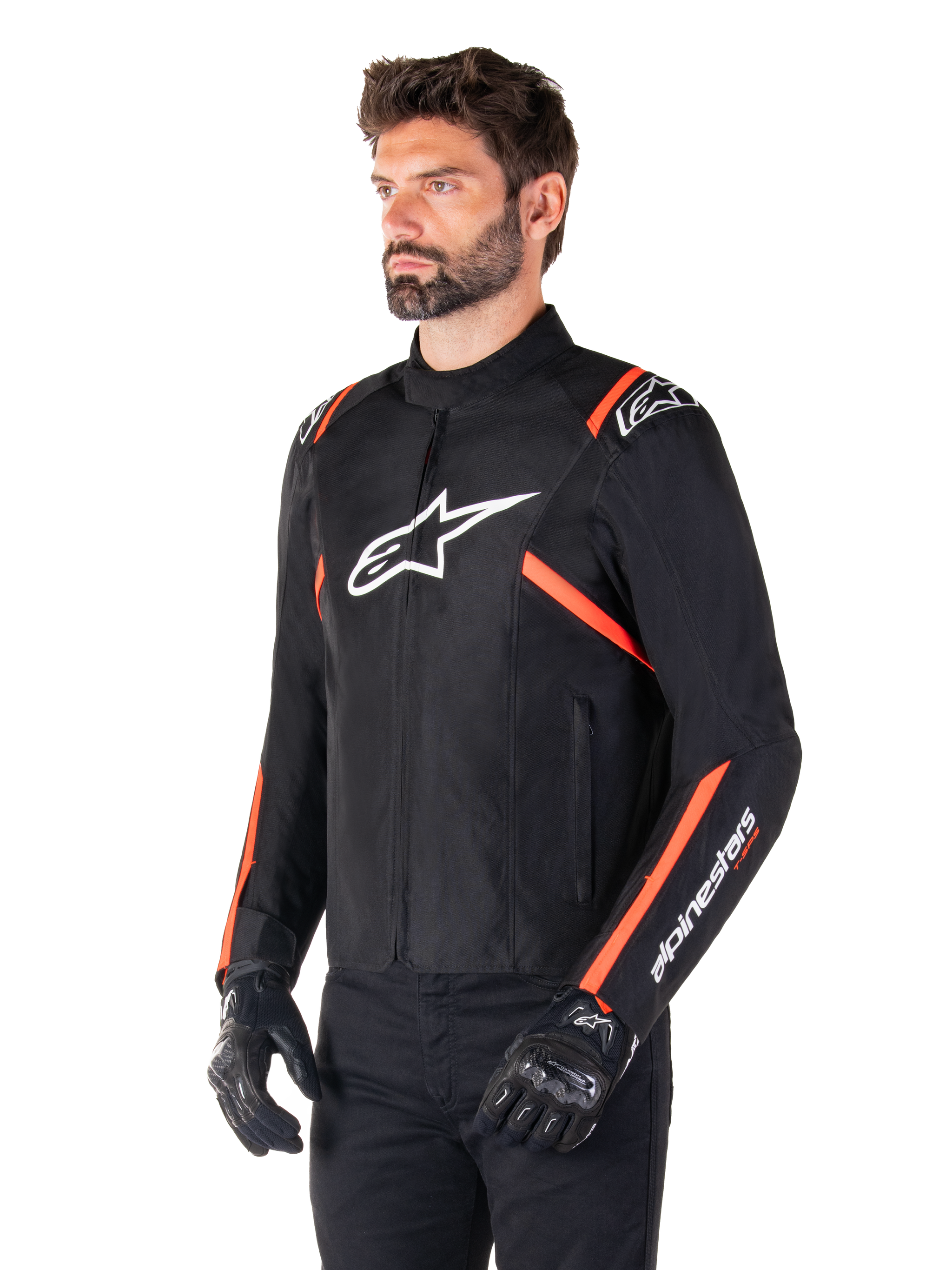 T-SPS V2 Waterproof - Black Motorcycle Jacket | Alpinestars® T-SPS V2 Waterproof - Black Motorcycle Jacket | Alpinestars®