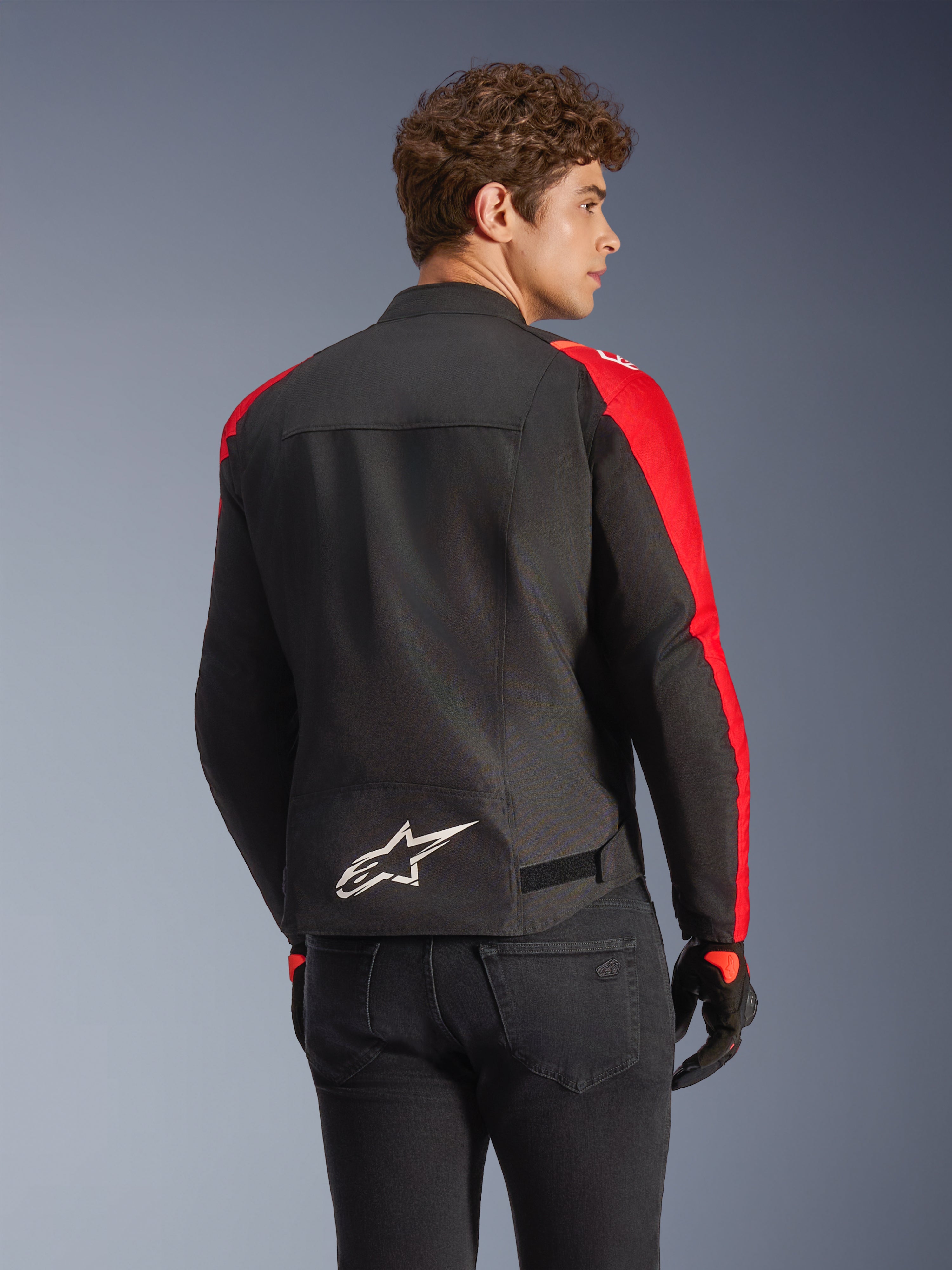 T-SPS V2 Waterproof - Black Motorcycle Jacket | Alpinestars®