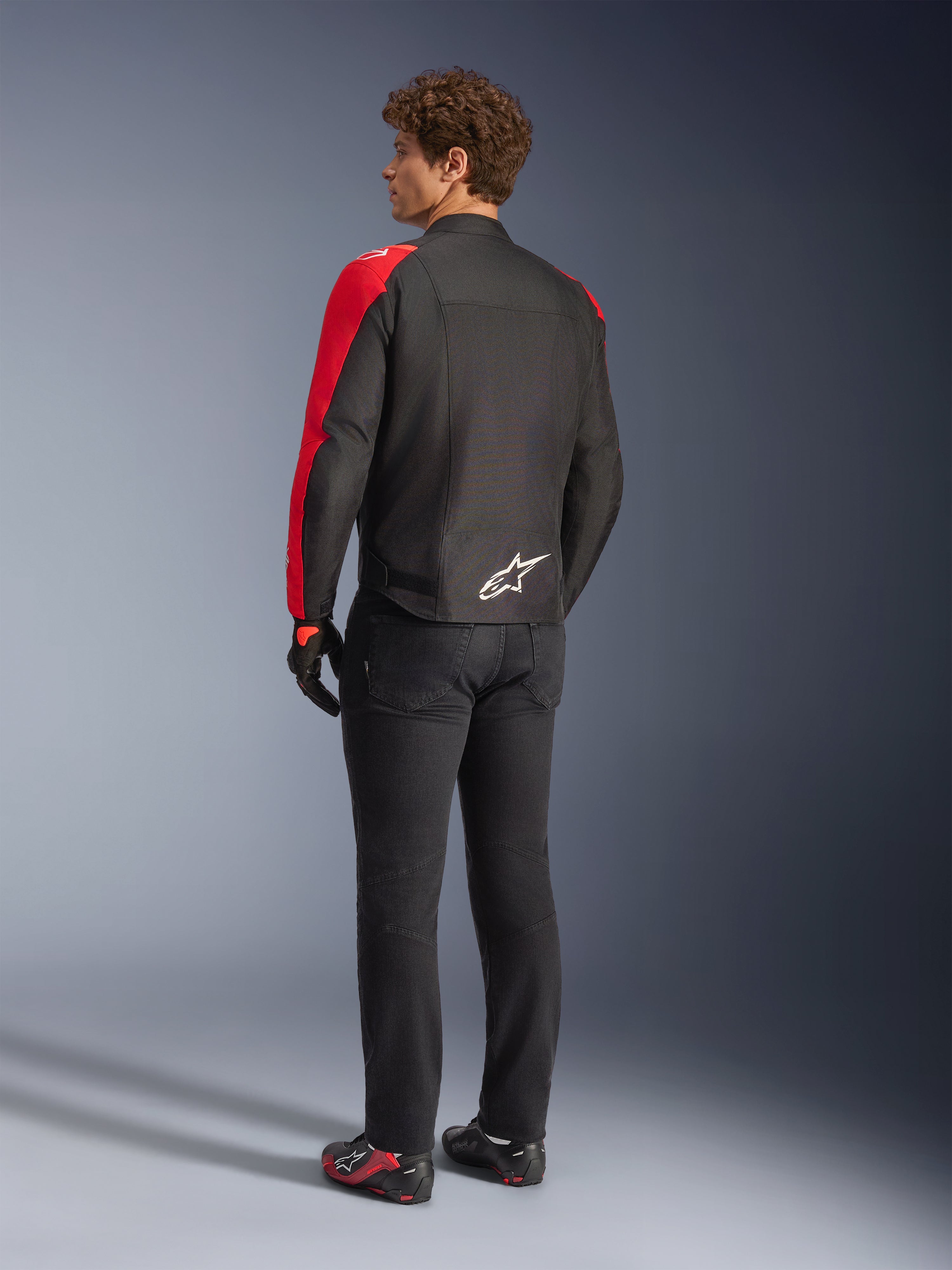 T-SPS V2 Waterproof - Black Motorcycle Jacket | Alpinestars®