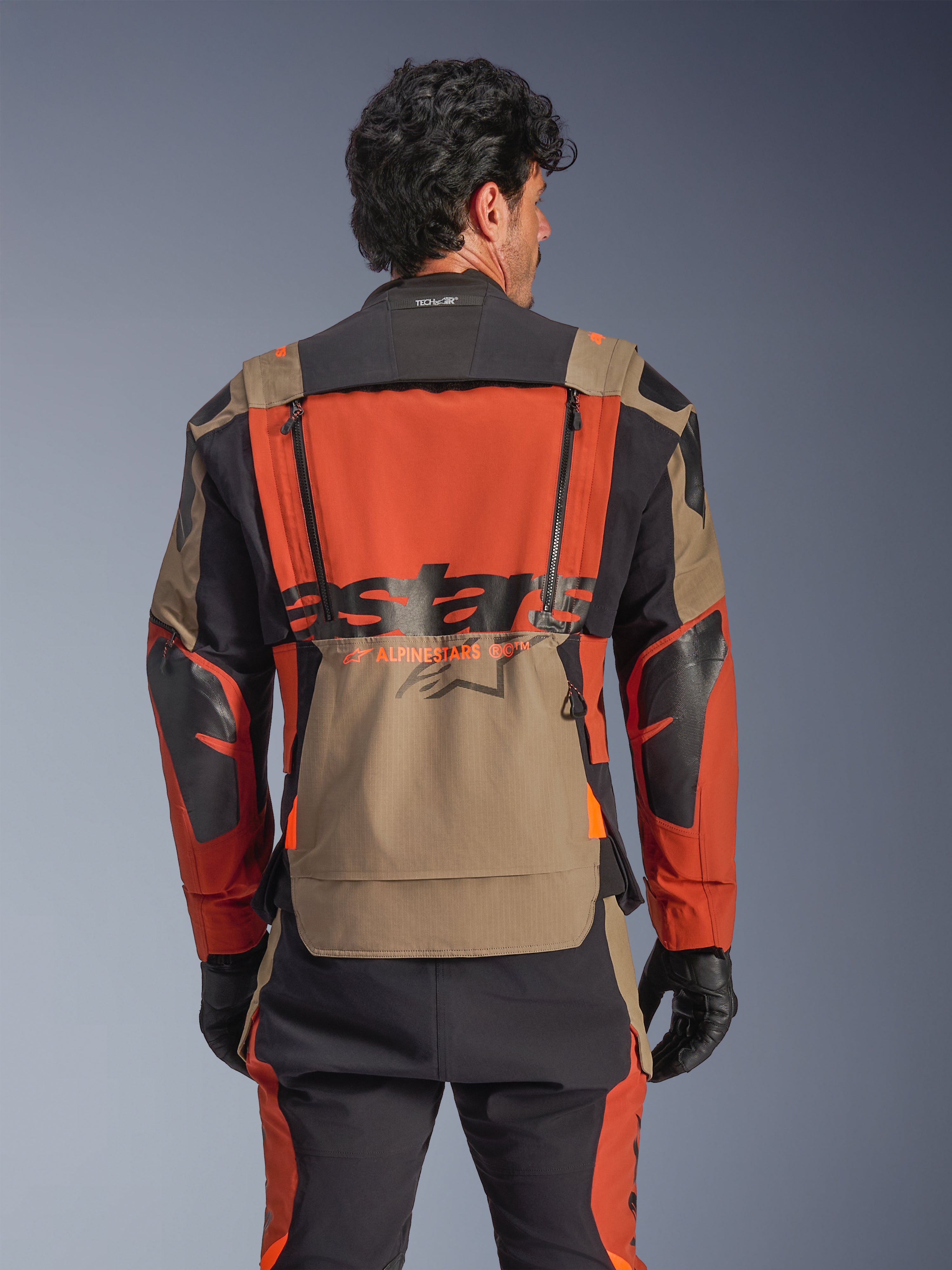 Halo Pro Drystar® XF - Black Motorcycle Jacket | Alpinestars®