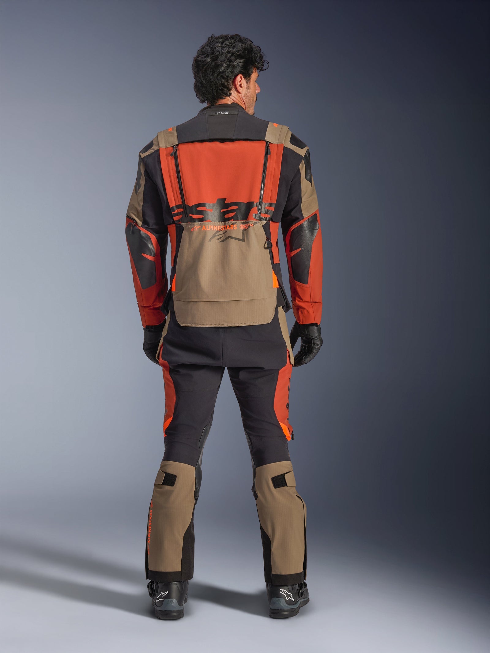 Halo Pro Drystar® XF - Black Motorcycle Jacket | Alpinestars®