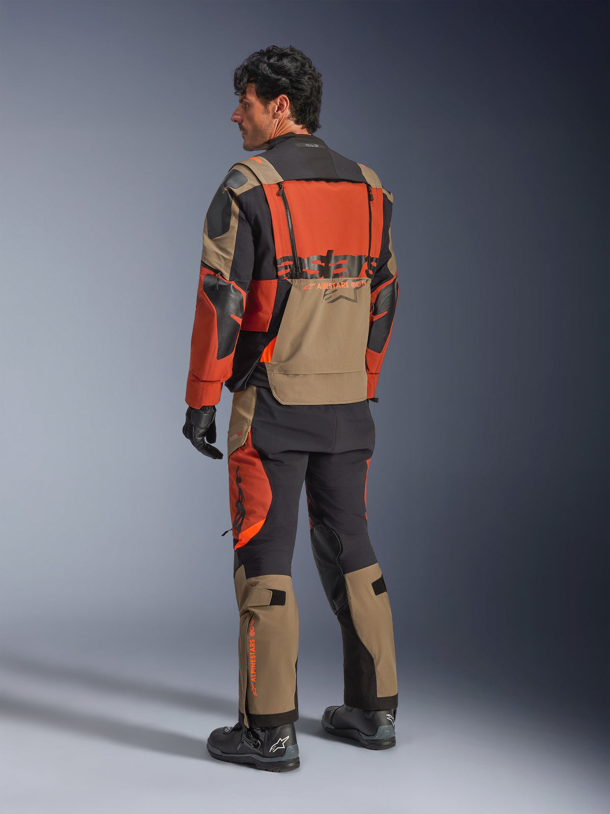 Halo Pro Drystar® XF - Black Motorcycle Jacket | Alpinestars®