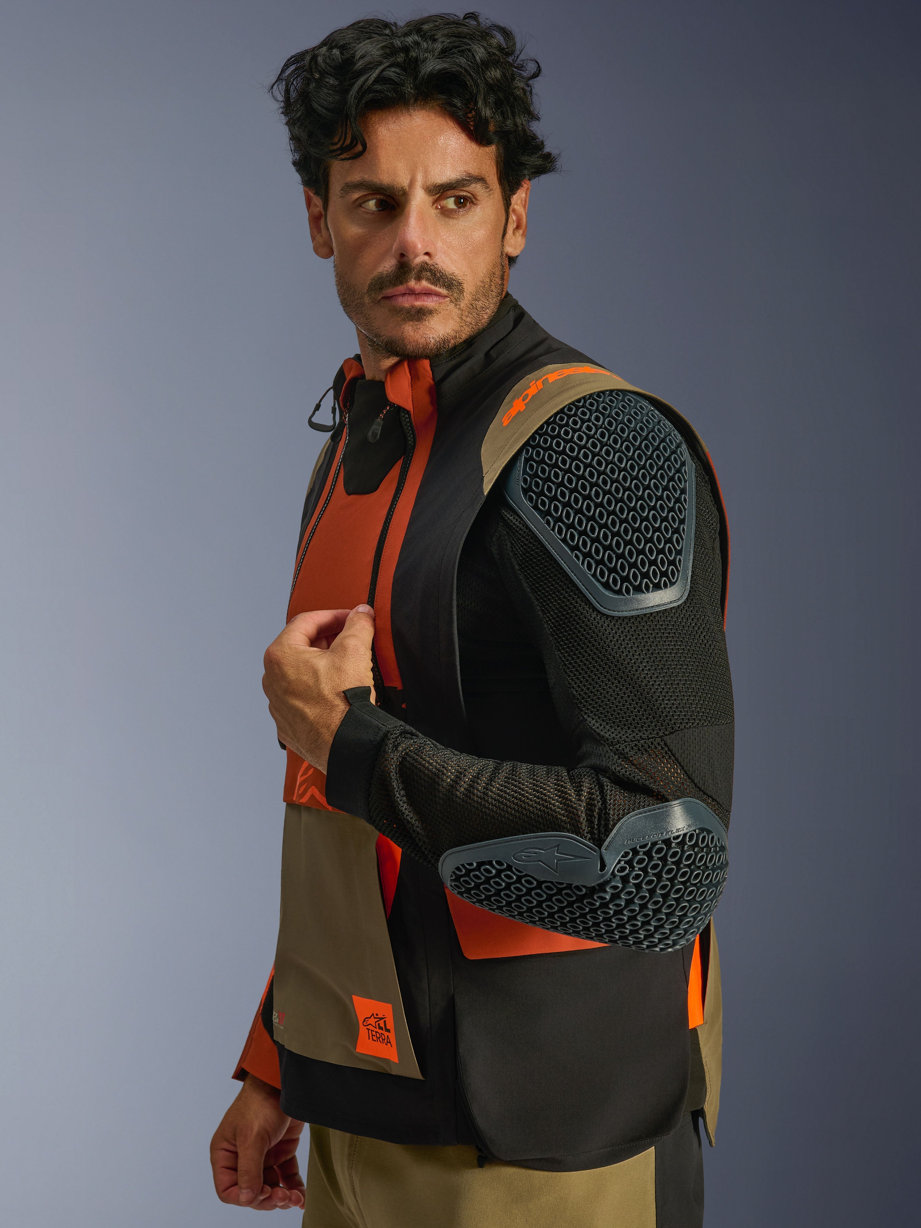 Halo Pro Drystar® XF - Black Motorcycle Jacket | Alpinestars®