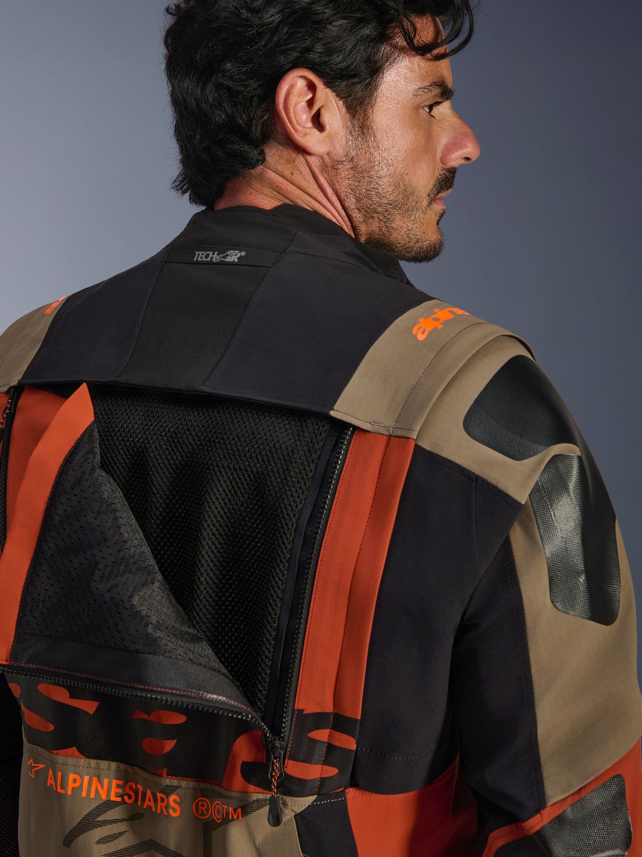 Halo Pro Drystar® XF Laminated - Black Motorcycle Jacket | Alpinestars®