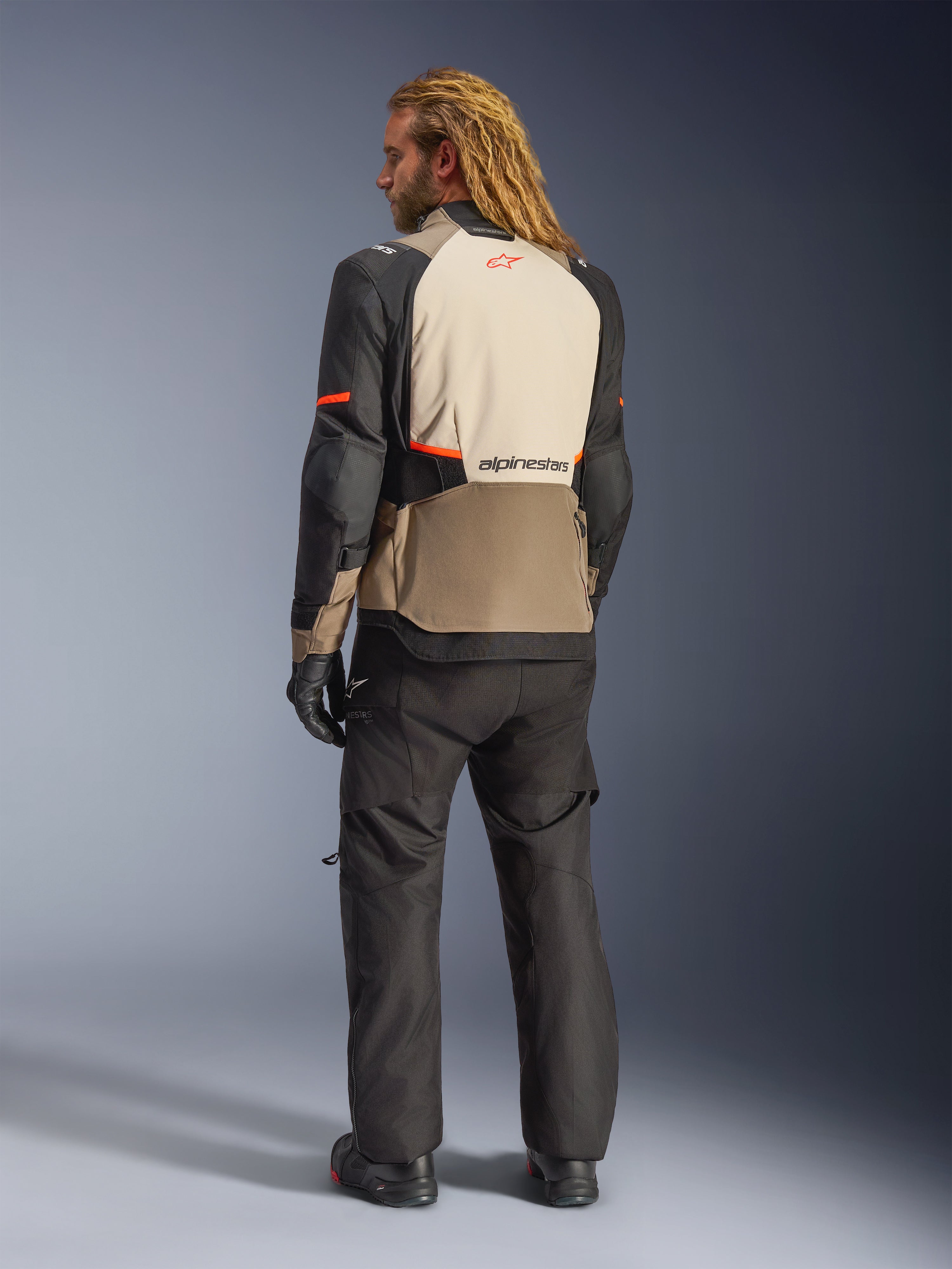 Andes V4 Drystar® - Black Motorcycle Jacket | Alpinestars®