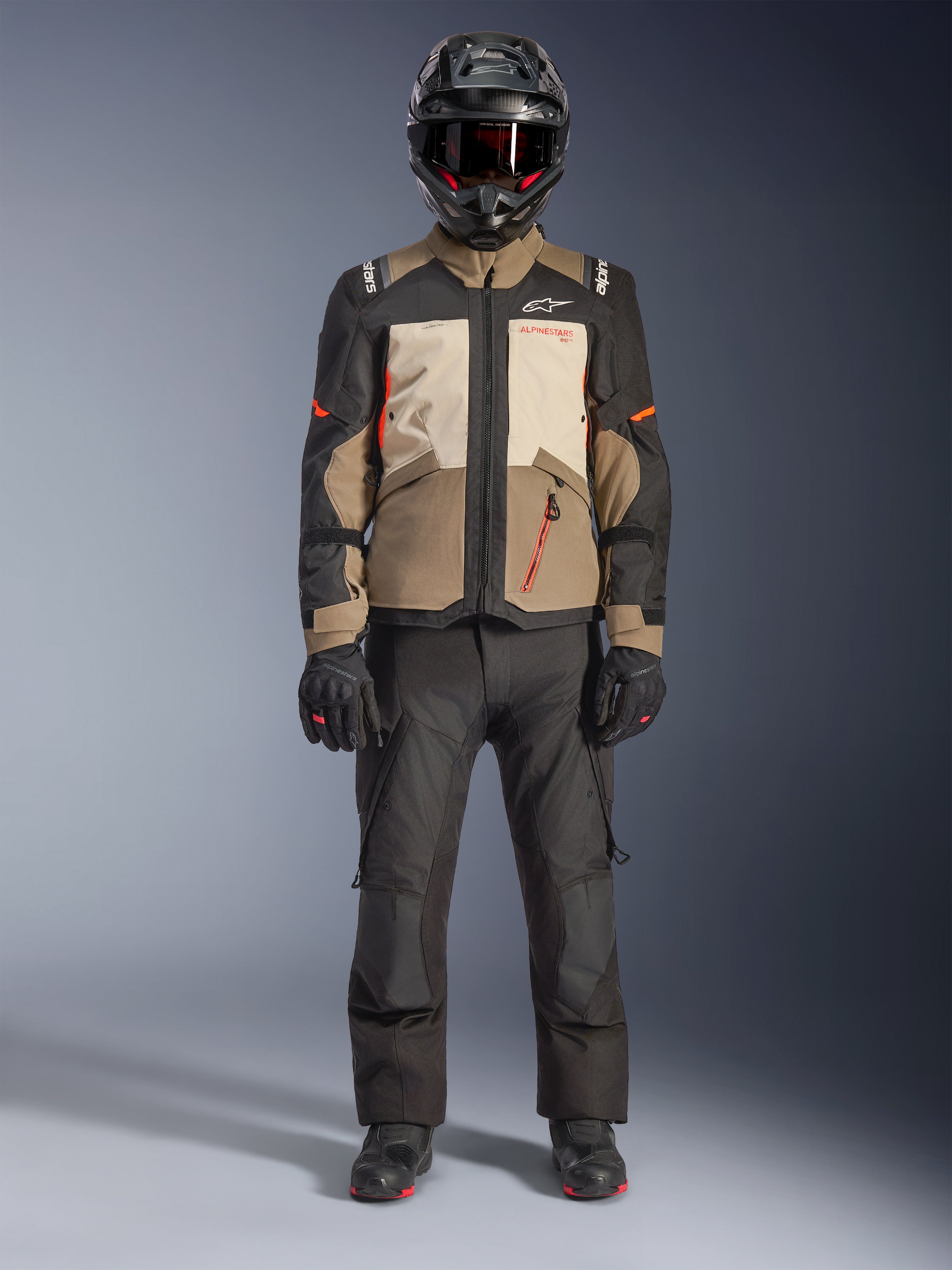 Andes V4 Drystar® - Black Motorcycle Jacket | Alpinestars®