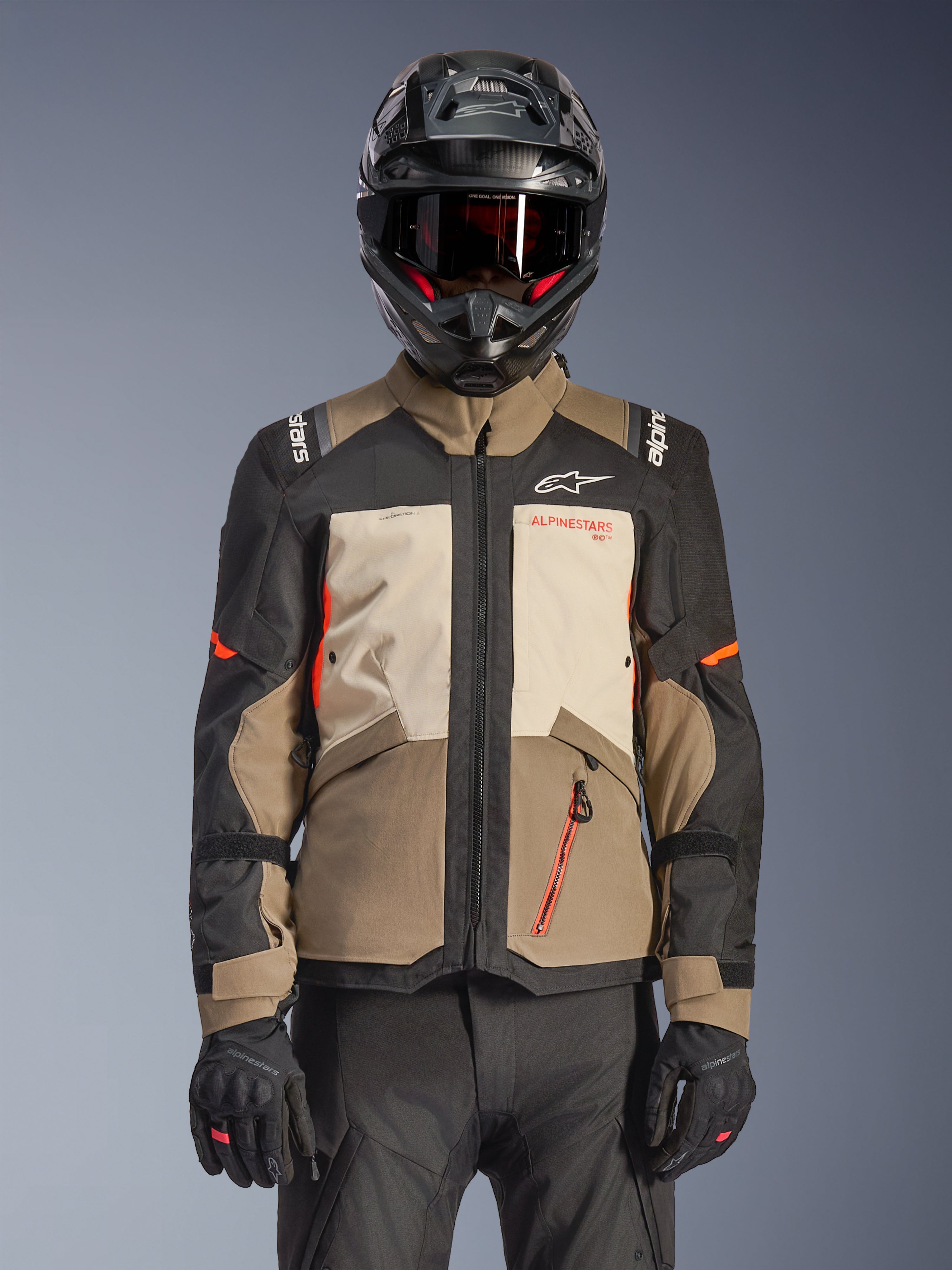 Andes V4 Drystar® - Black Motorcycle Jacket | Alpinestars®