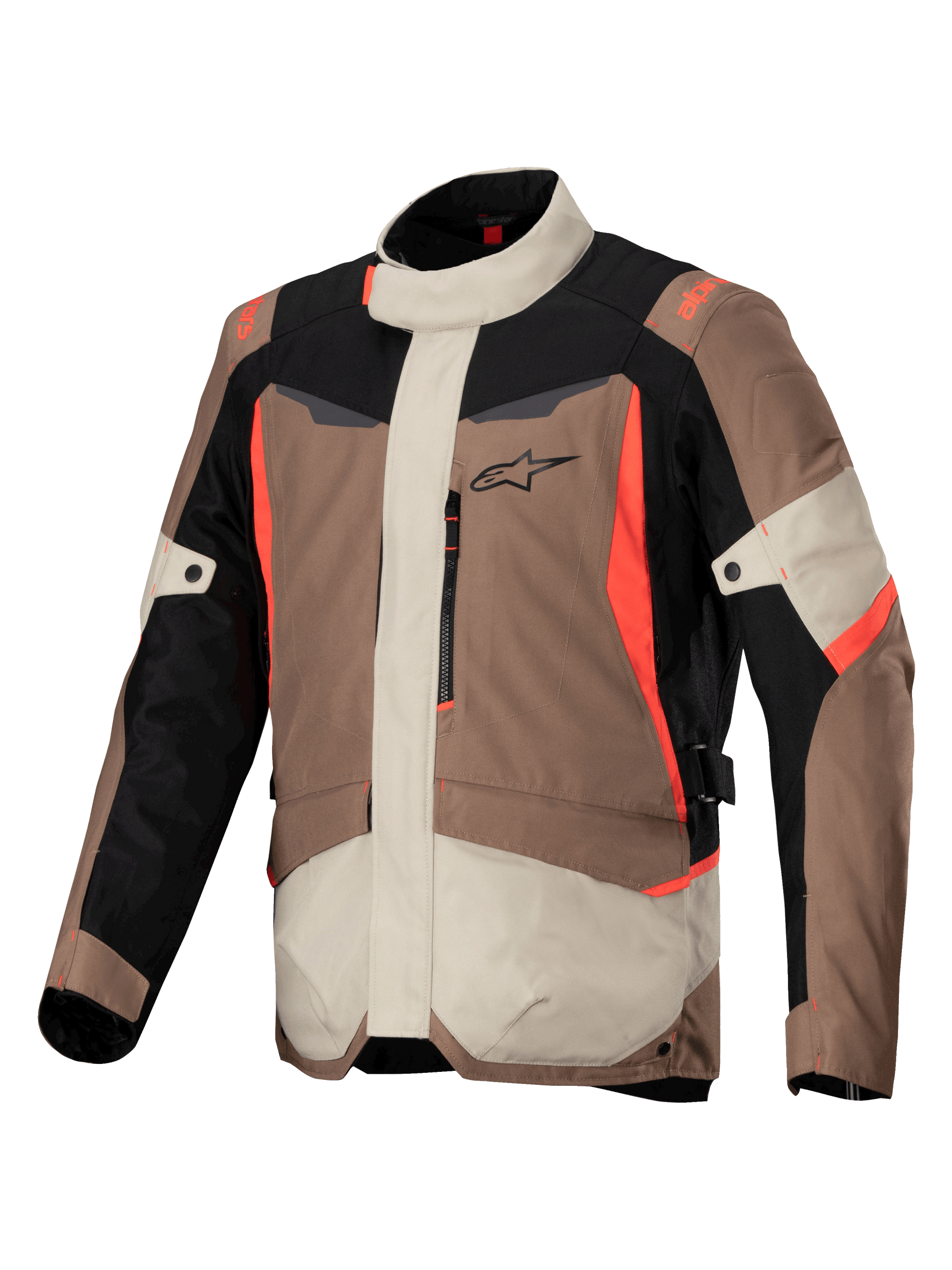 ST-1 Waterproof - Brown Motorcycle Jacket | Alpinestars®