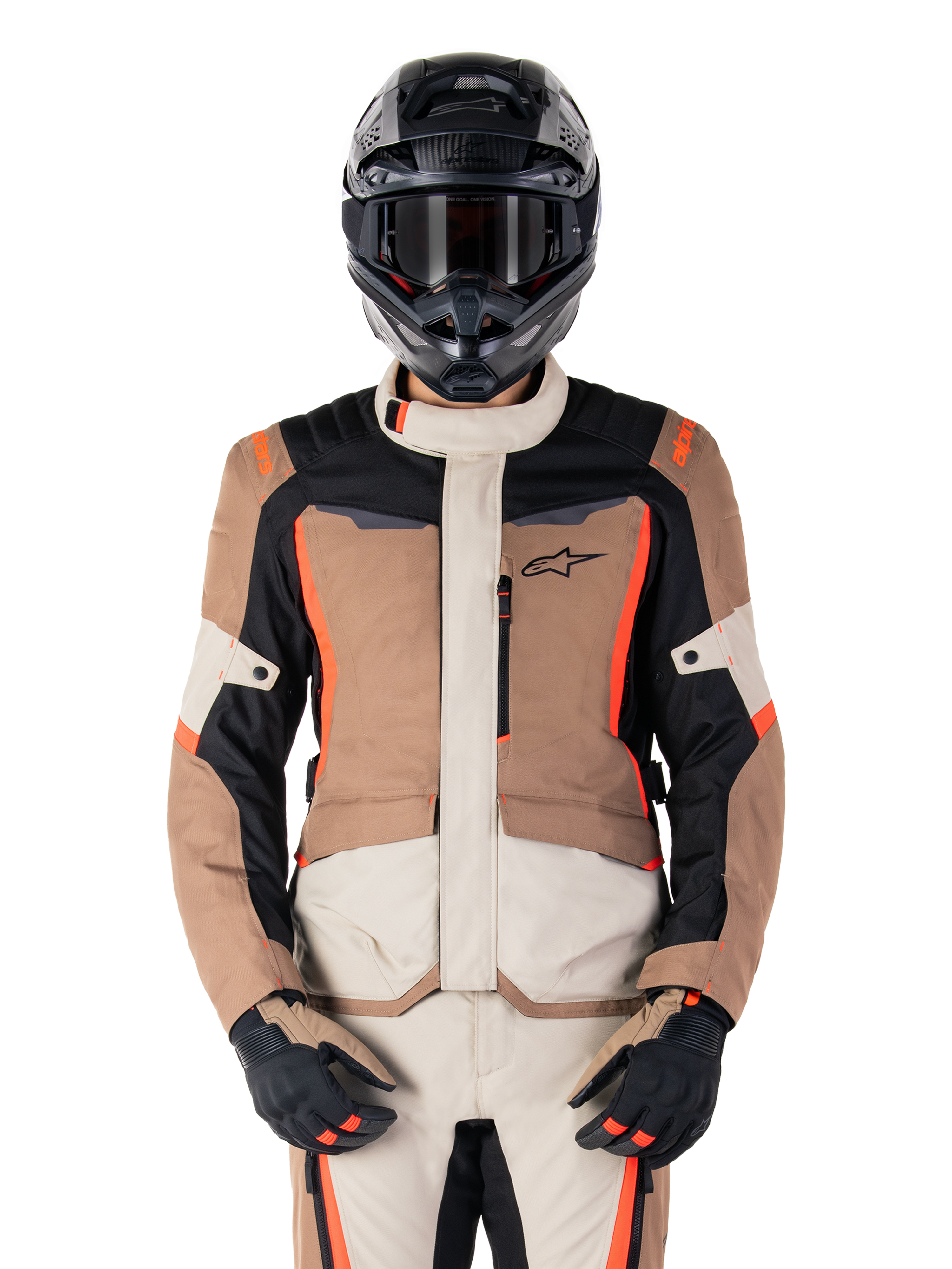 ST-1 Waterproof - Brown Motorcycle Jacket | Alpinestars® ST-1 Waterproof - Brown Motorcycle Jacket | Alpinestars®