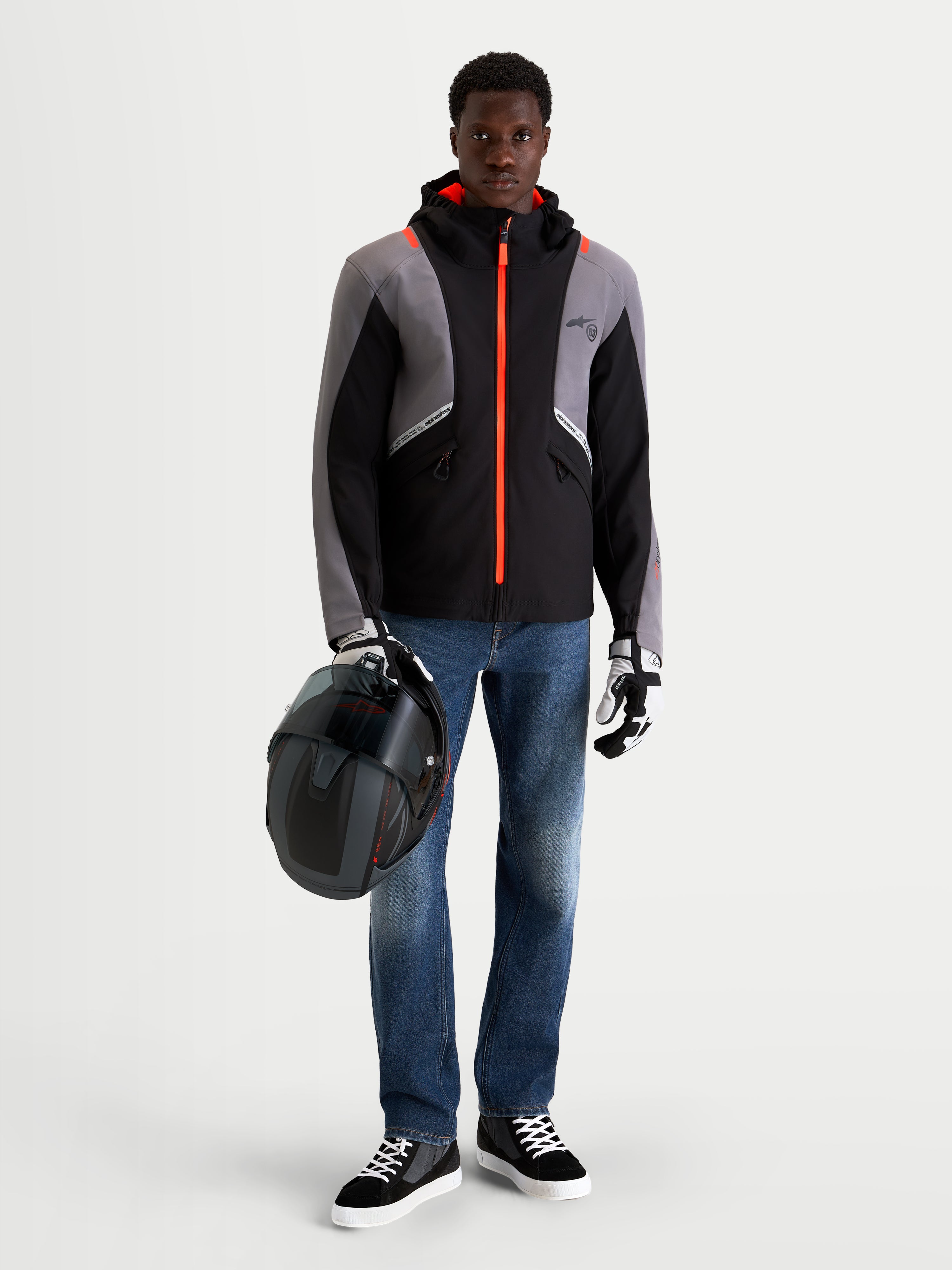 C-5 Drystar® - Black Motorcycle Jacket | Alpinestars®