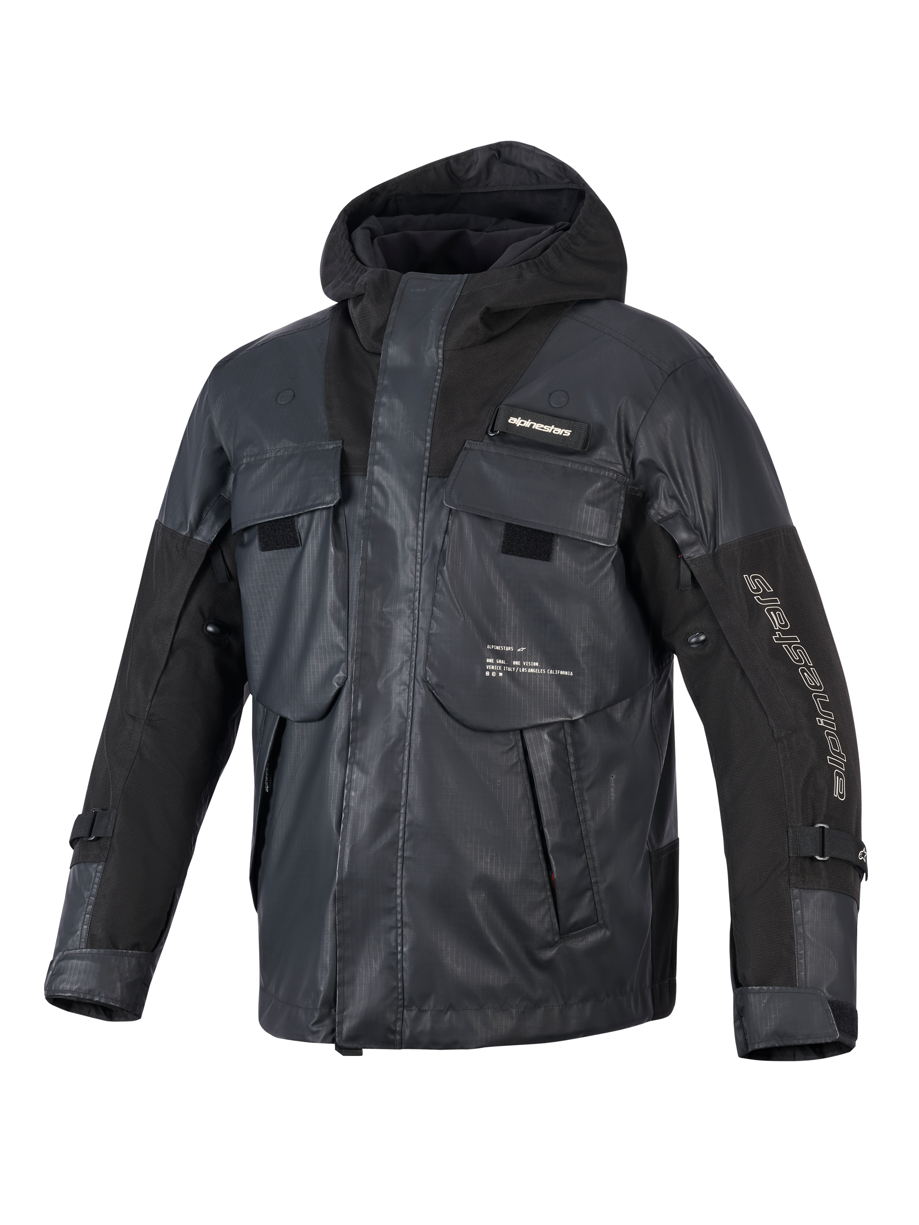 Mospher Waterproof - Black Motorcycle Jacket | Alpinestars®