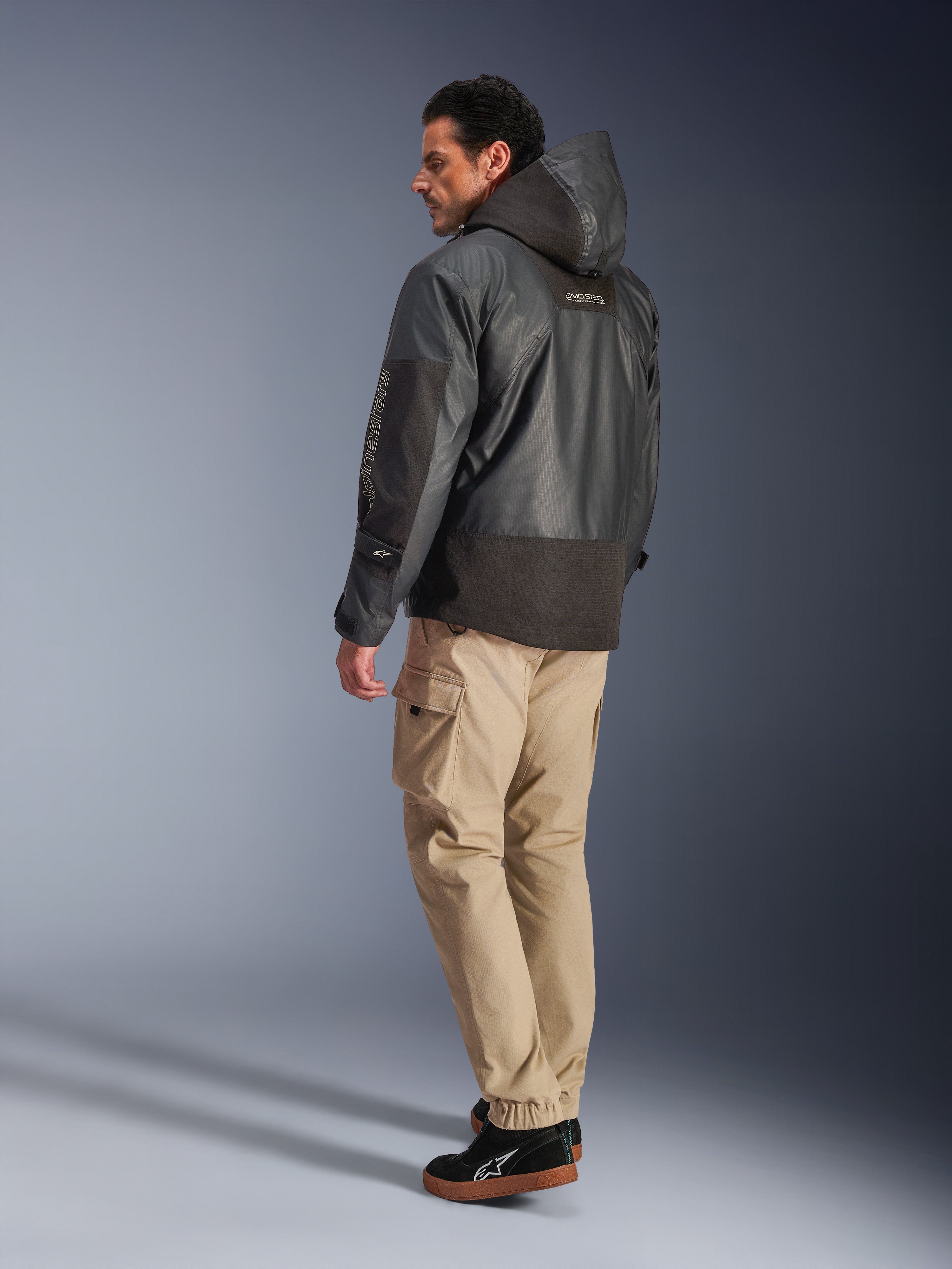 Mospher Waterproof - Black Motorcycle Jacket | Alpinestars®