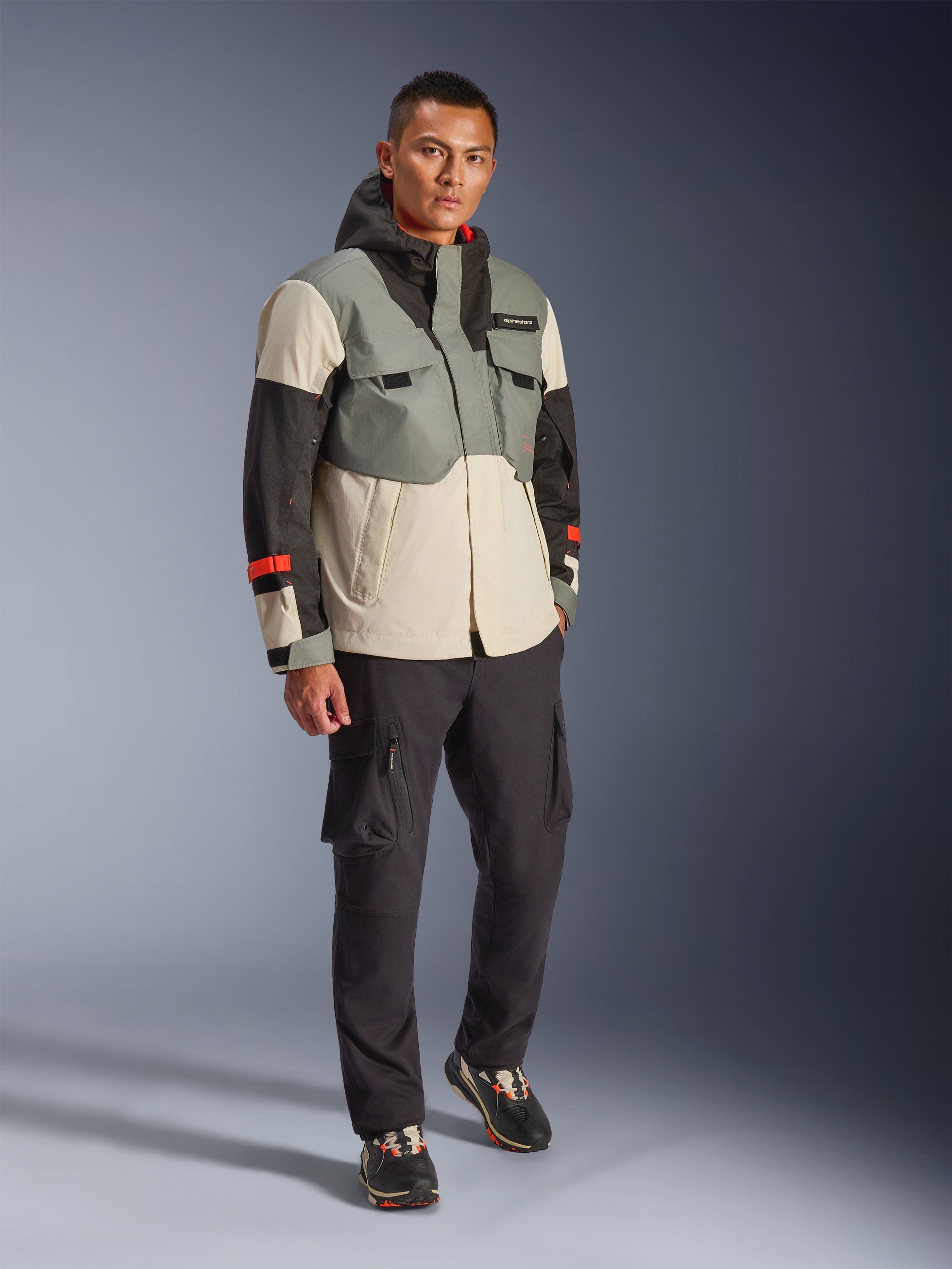 Mospher Waterproof - Gray Motorcycle Jacket | Alpinestars®