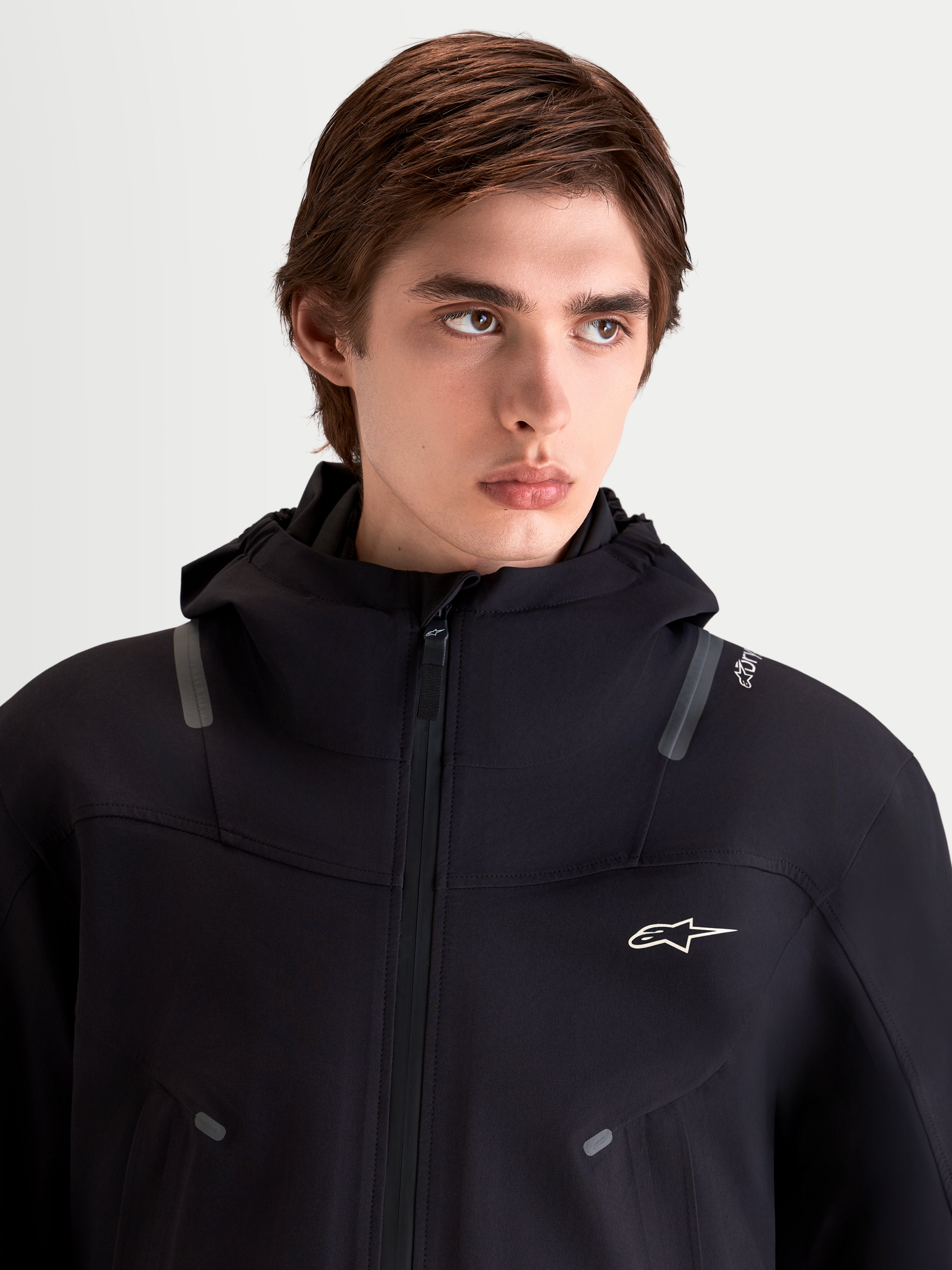 C 7 Drystar XF - Black Motorcycle Jacket | Alpinestars®