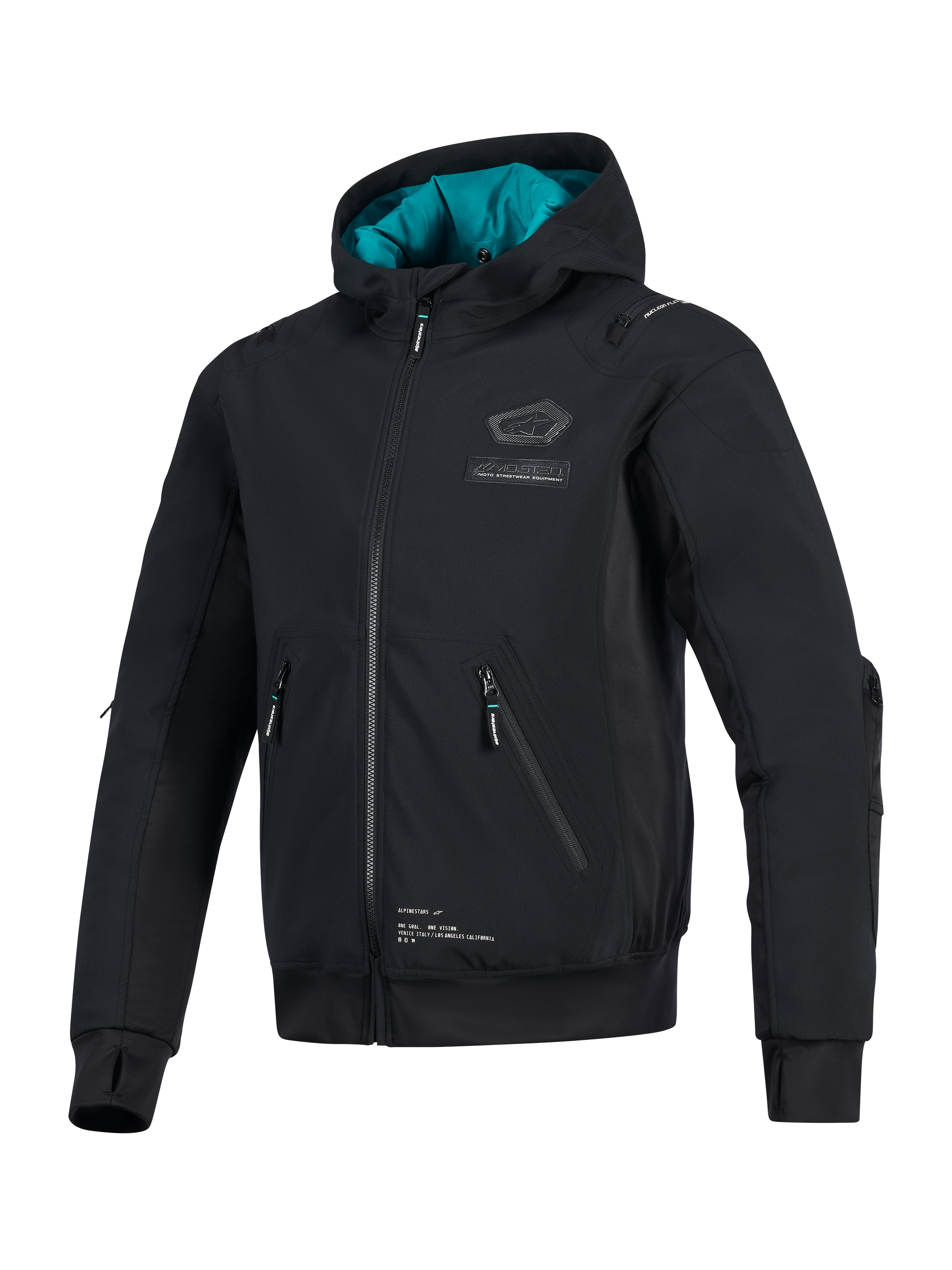 Moblast Waterproof - Black Motorcycle Jacket | Alpinestars®