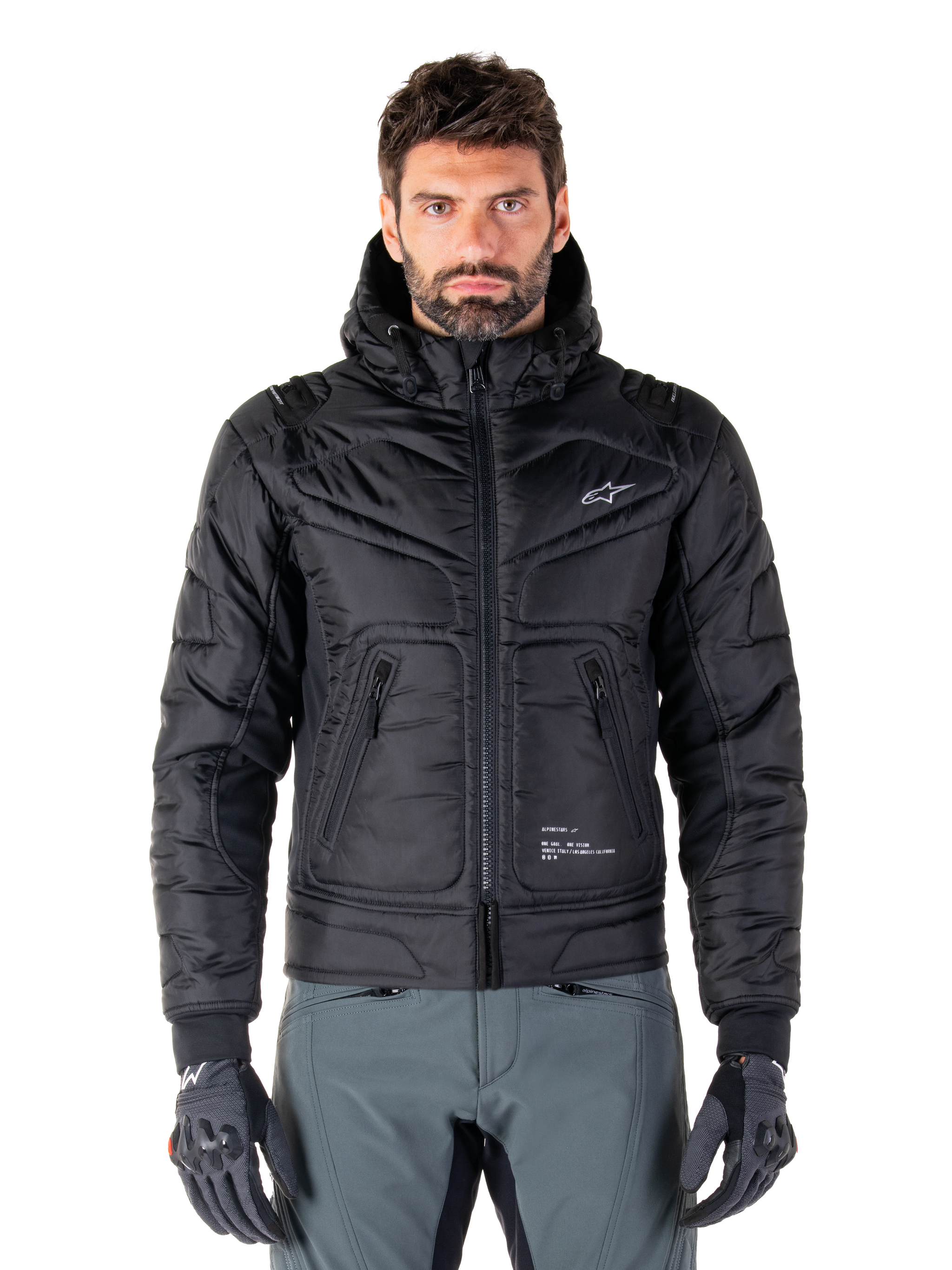 Mohobbs Waterproof Jacket - BLACK CONTEMPORARY Jackets Mohobbs Waterproof Jacket - BLACK CONTEMPORARY Jackets