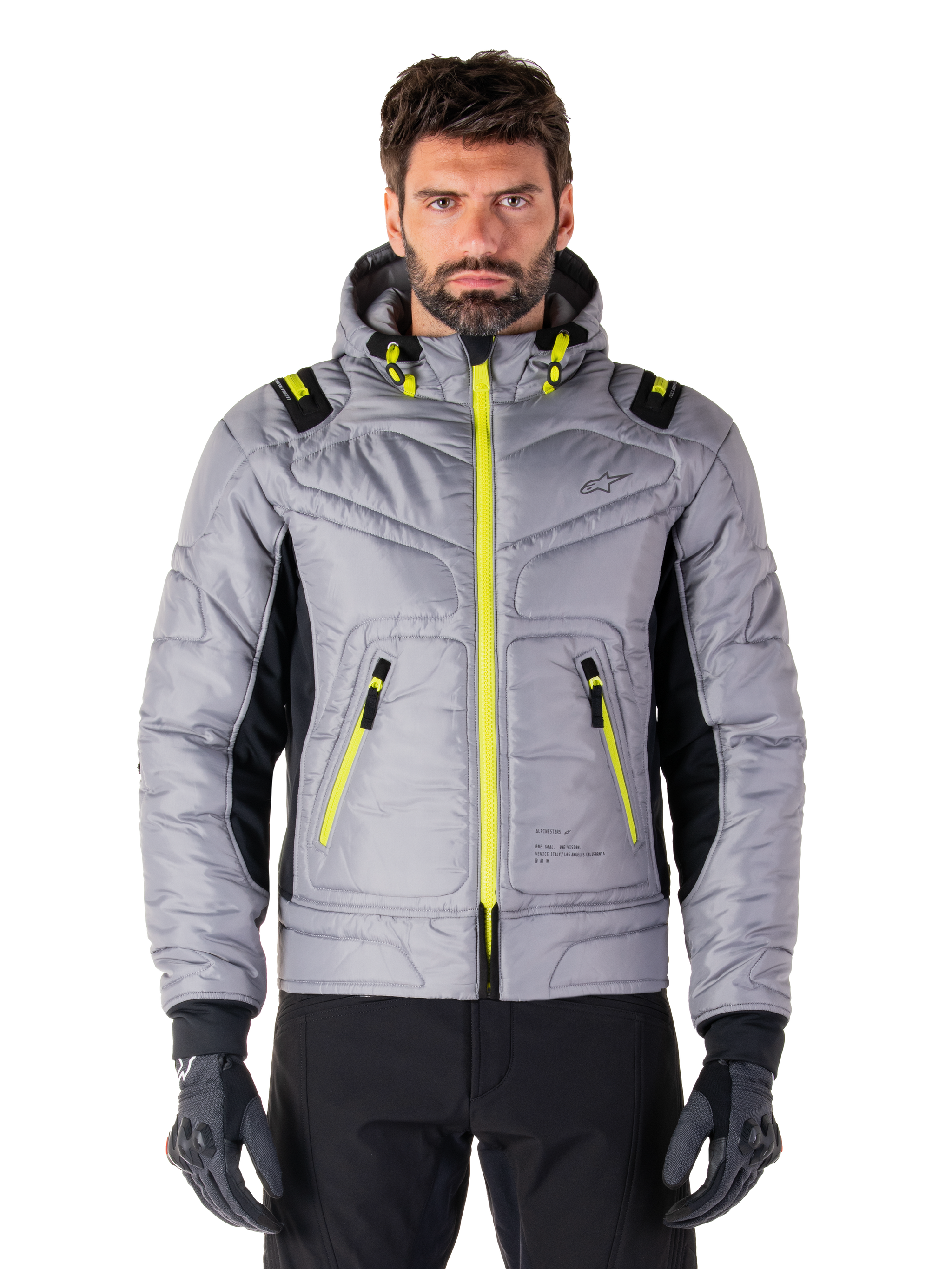 Mohobbs Waterproof Jacket - GRAY CONTEMPORARY Jackets Mohobbs Waterproof Jacket - GRAY CONTEMPORARY Jackets