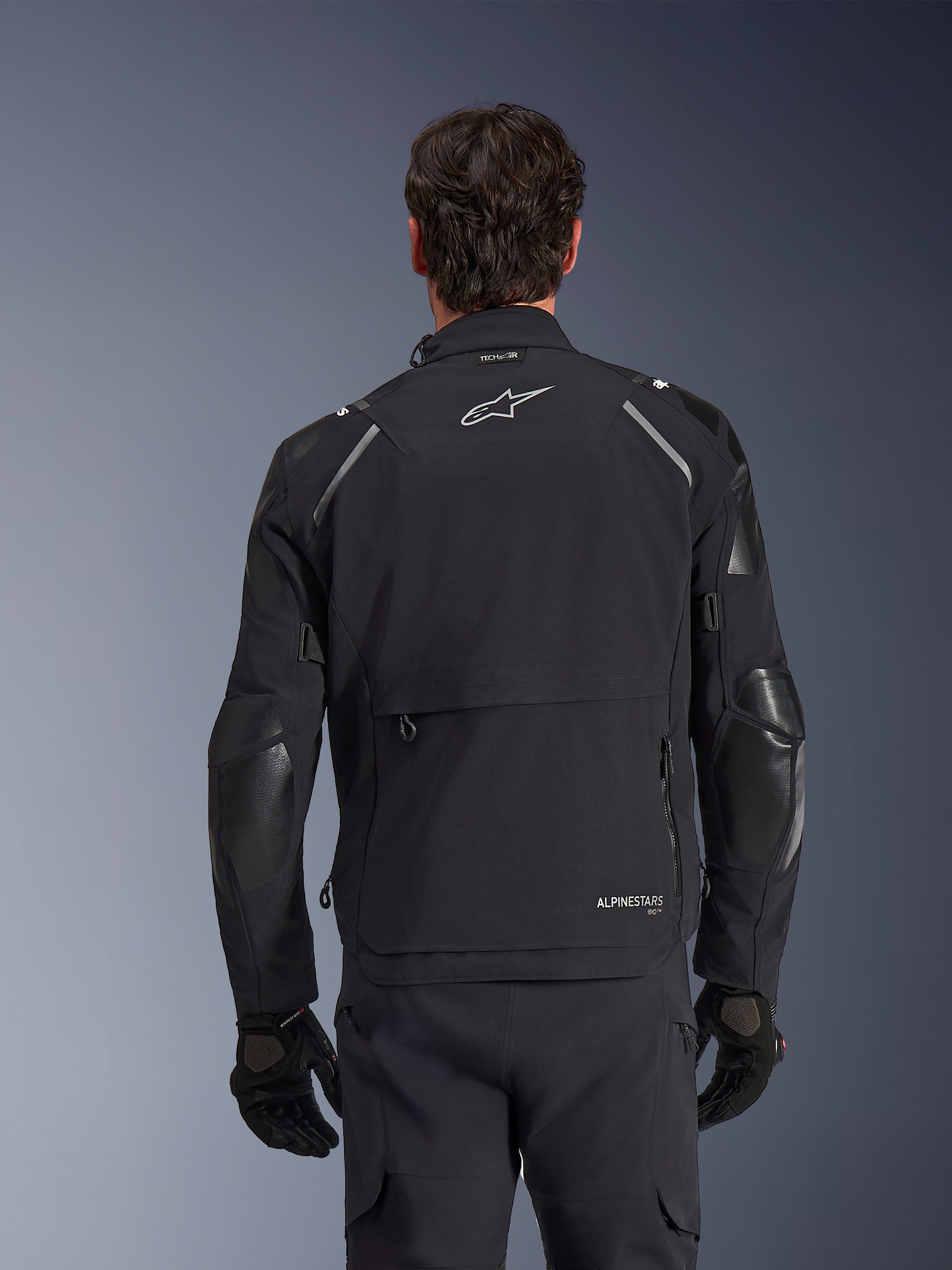 Andes Pro Drystar® XF - Gray Motorcycle Jacket | Alpinestars®